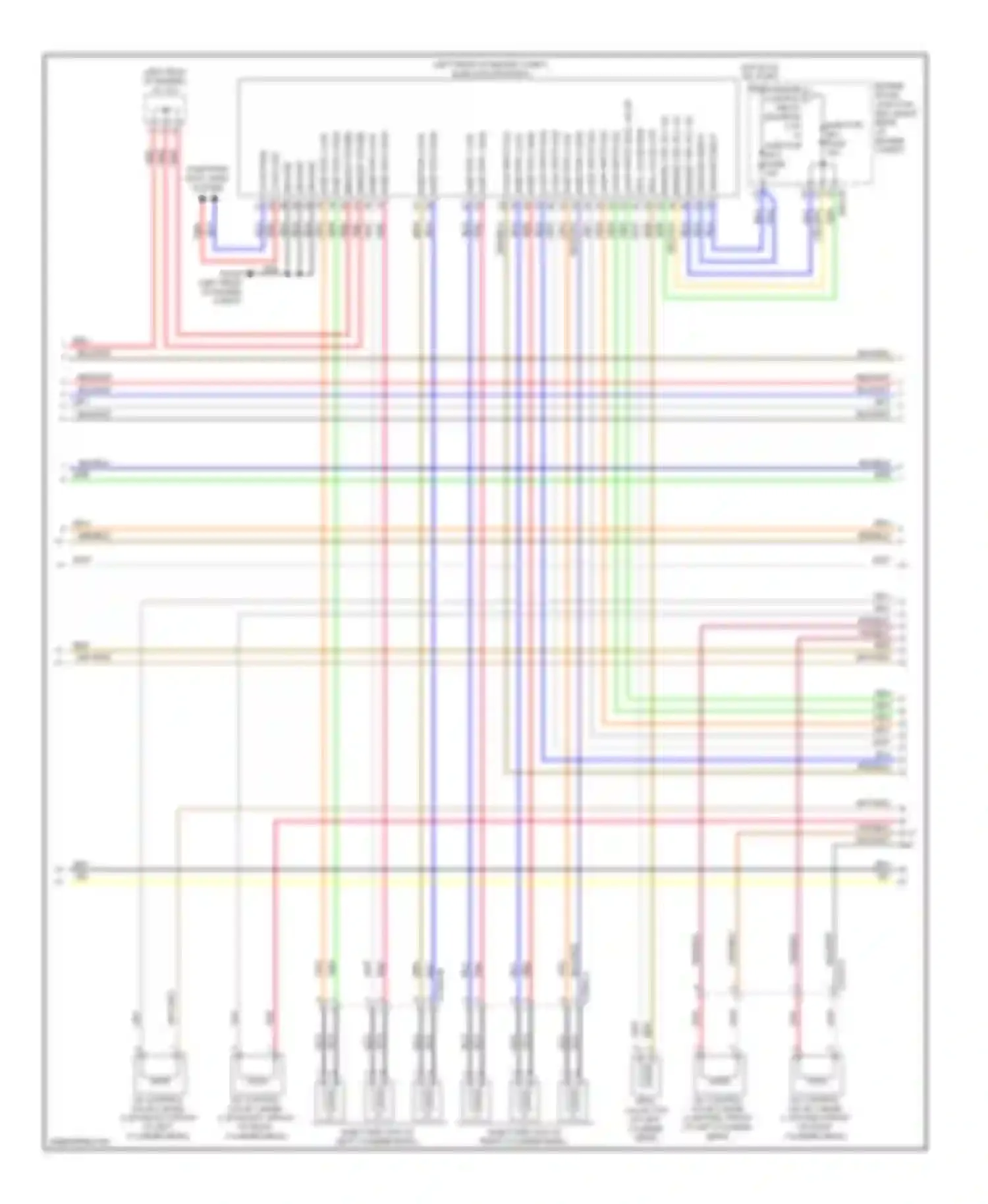 Genesis Hyundai II (2013-2016): Wiring diagram engine performance 3.8l (5 of 6)