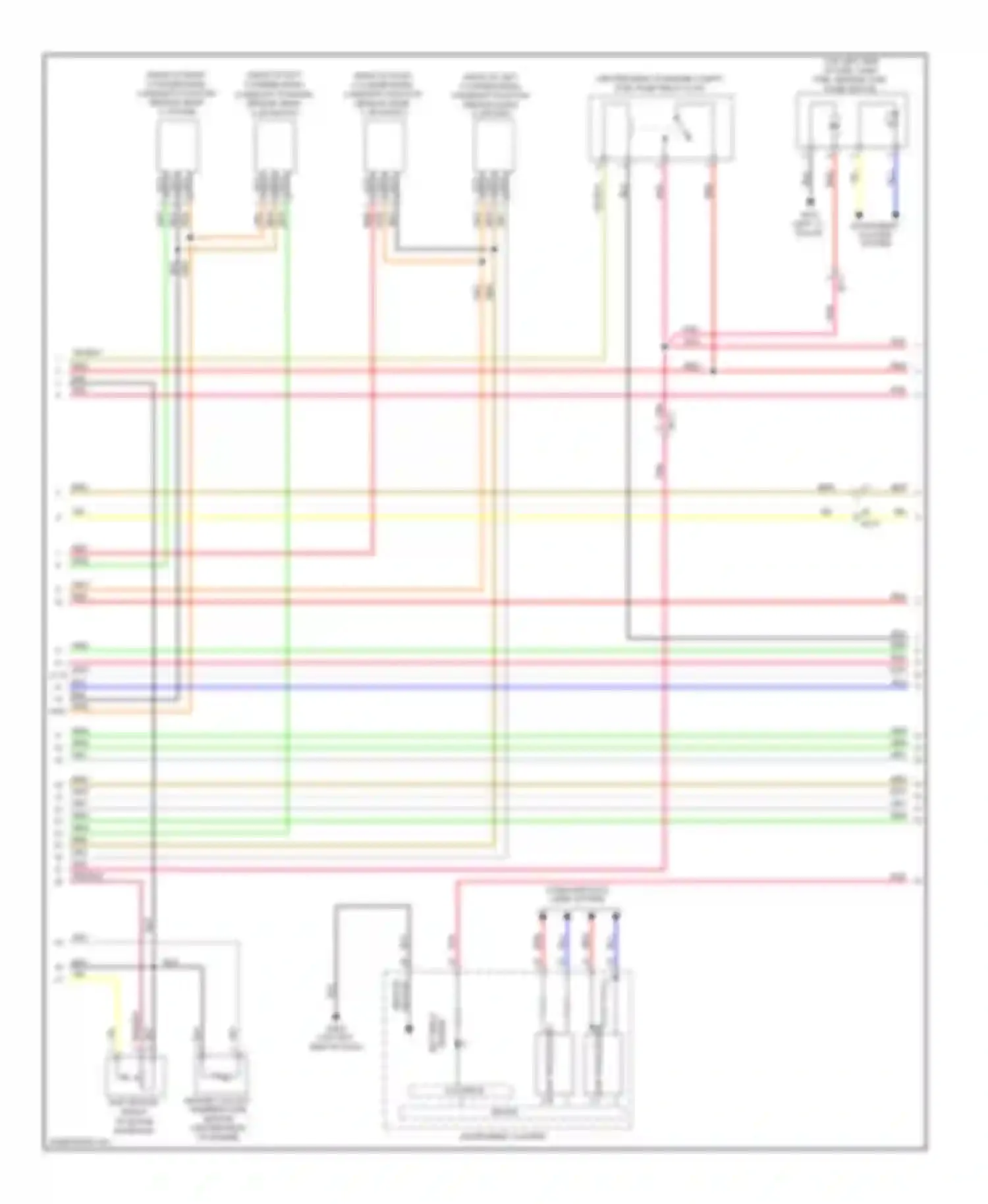Genesis Hyundai II (2013-2016): Wiring diagram engine performance 3.8l (5 of 7)