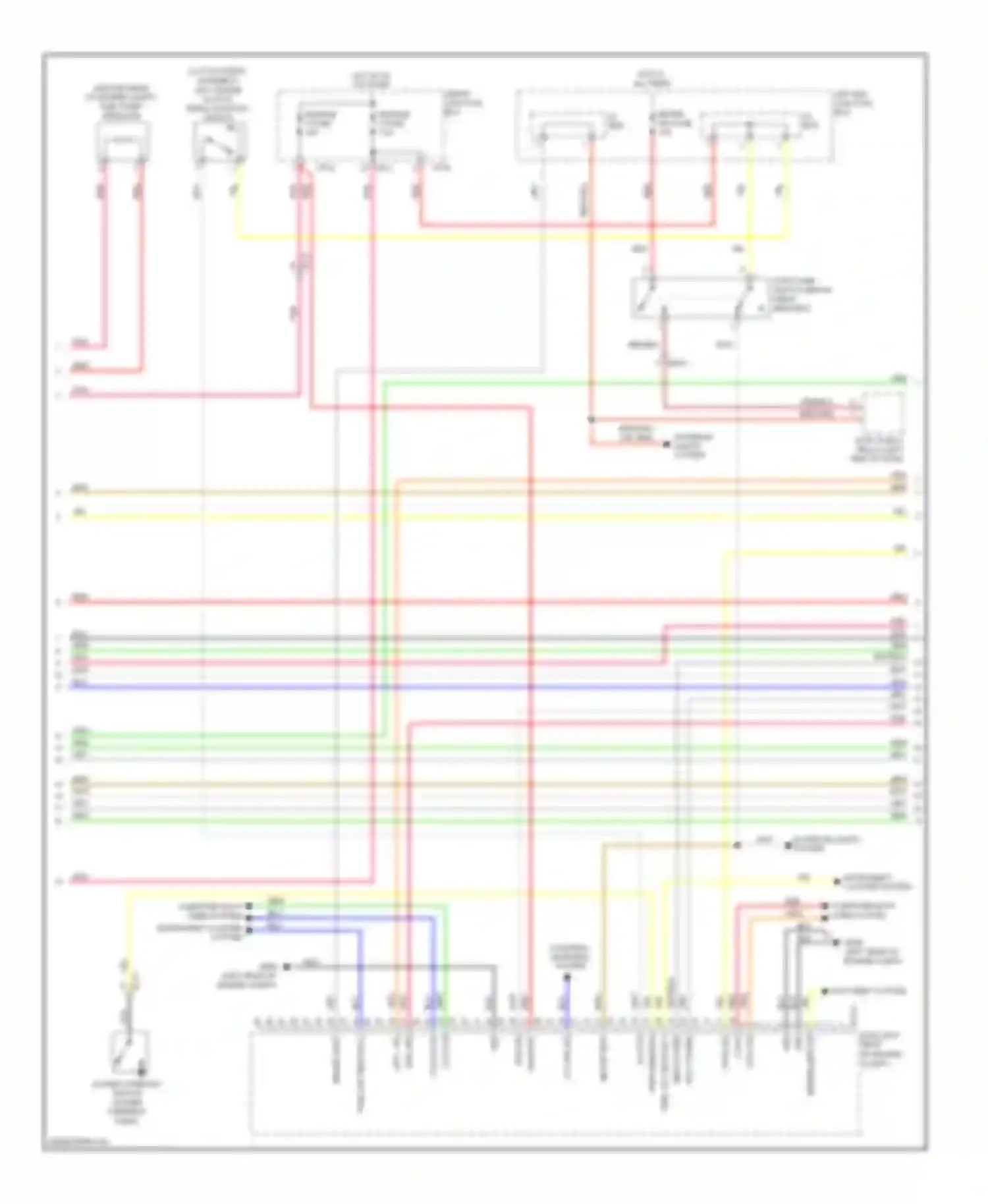 Genesis Hyundai II (2013-2016): Wiring diagram engine performance 3.8l (6 of 7)