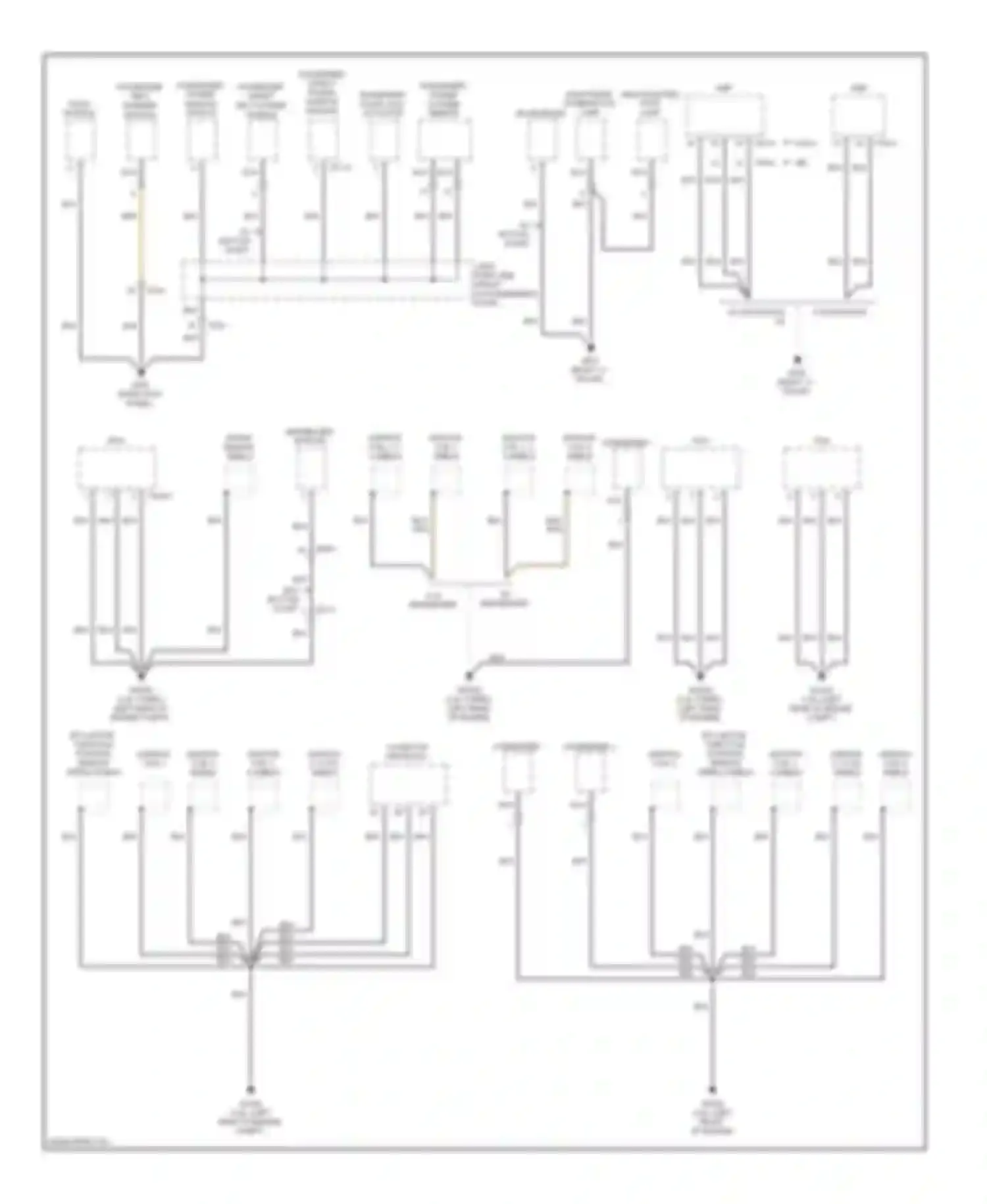 Genesis Hyundai II (2013-2016): Ground distribution circuit (4 of 4)