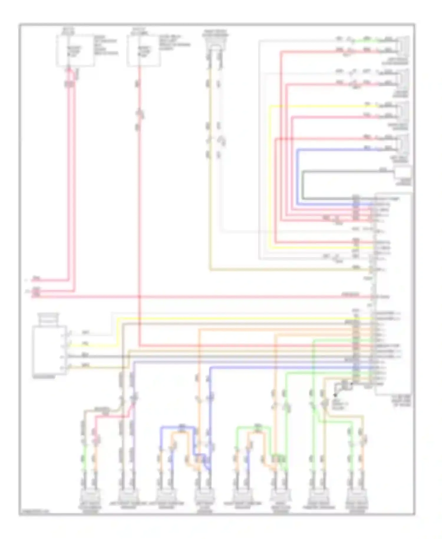 Genesis Hyundai II (2013-2016): Driver information system circuit (4 of 4)