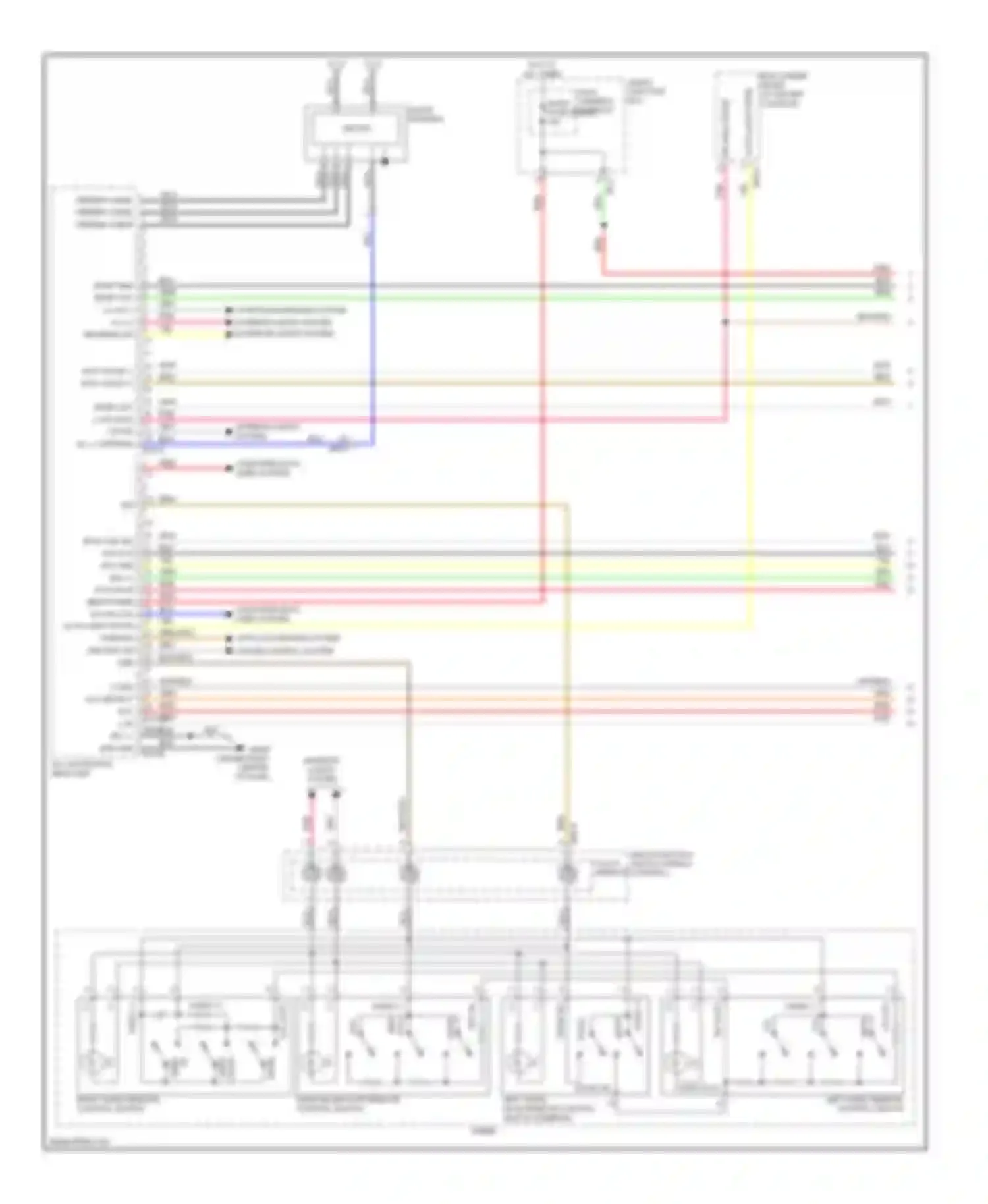 Genesis Hyundai II (2013-2016): Navigation circuit, with jbl amplifier (1 of 3)