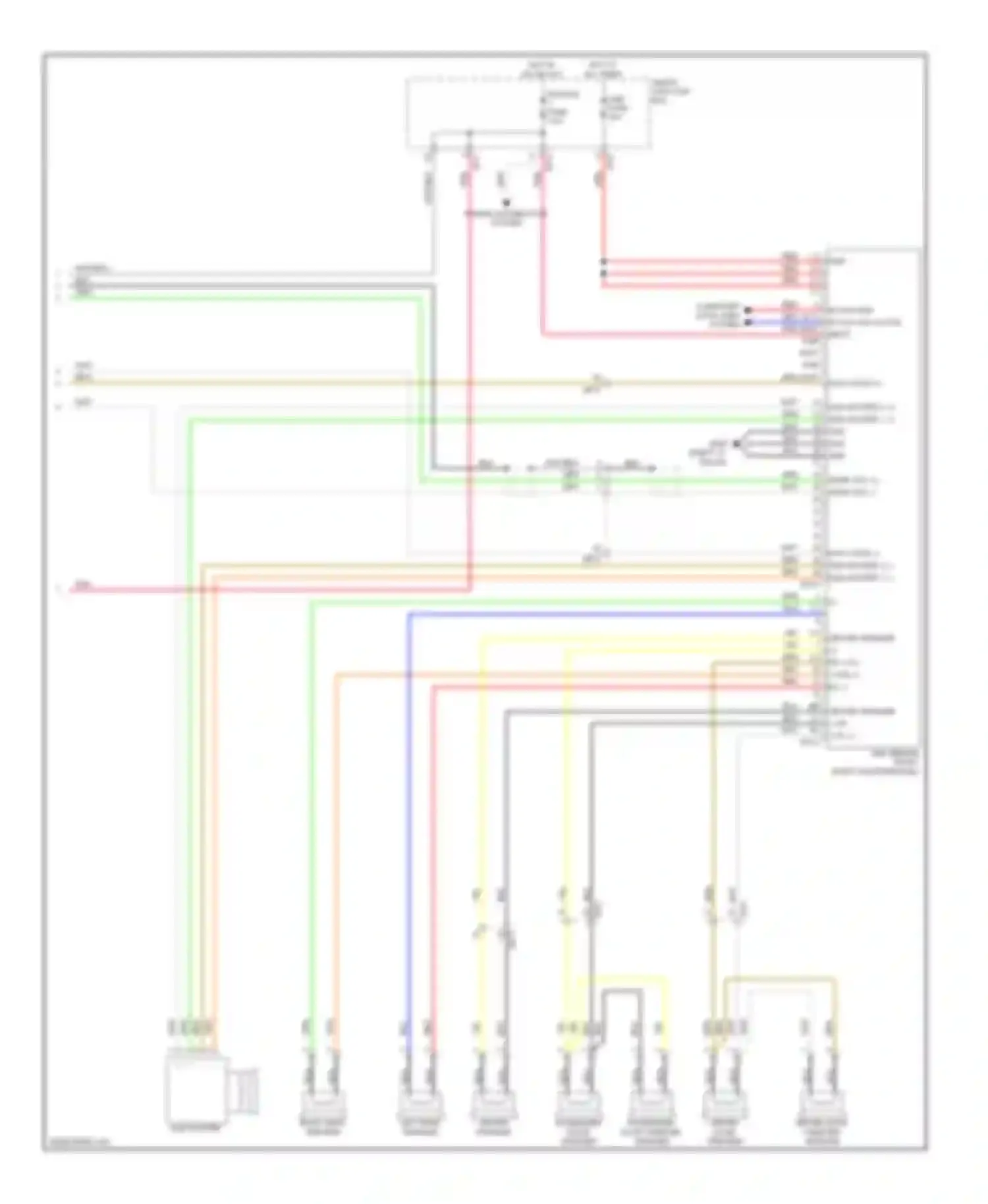 Genesis Hyundai II (2013-2016): Navigation circuit, without jbl amplifier (3 of 3)