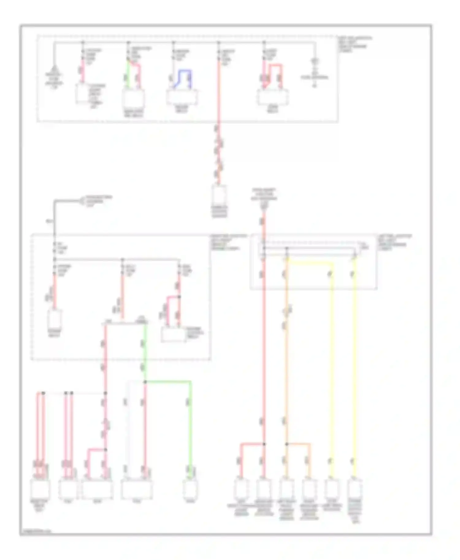 Genesis Hyundai II (2013-2016): Power distribution circuit (2 of 8)
