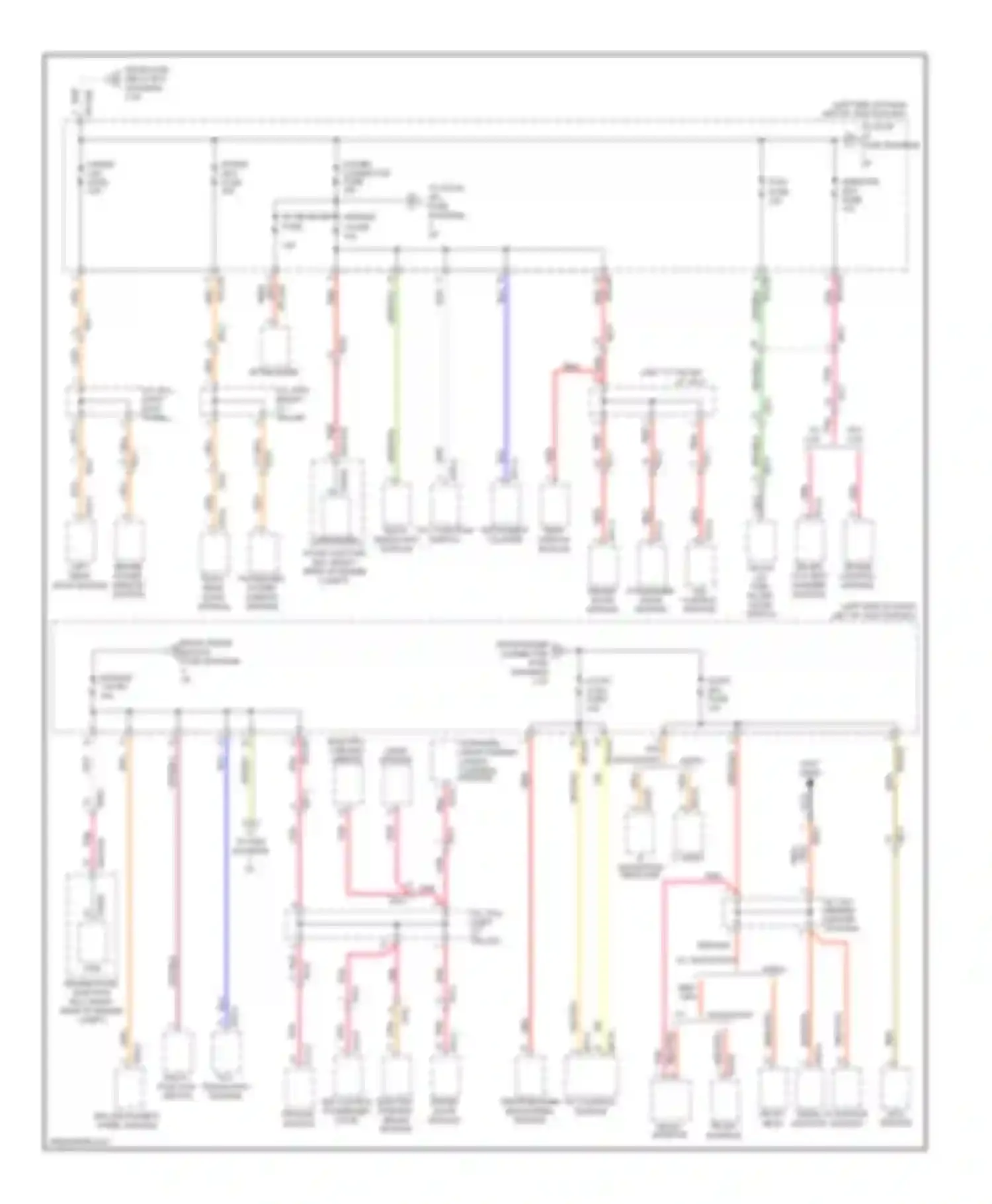 Genesis Hyundai II (2013-2016): Power distribution circuit (3 of 7)
