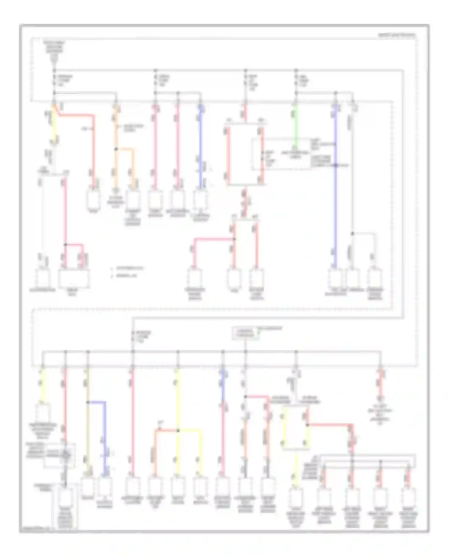 Genesis Hyundai II (2013-2016): Power distribution circuit (5 of 8)