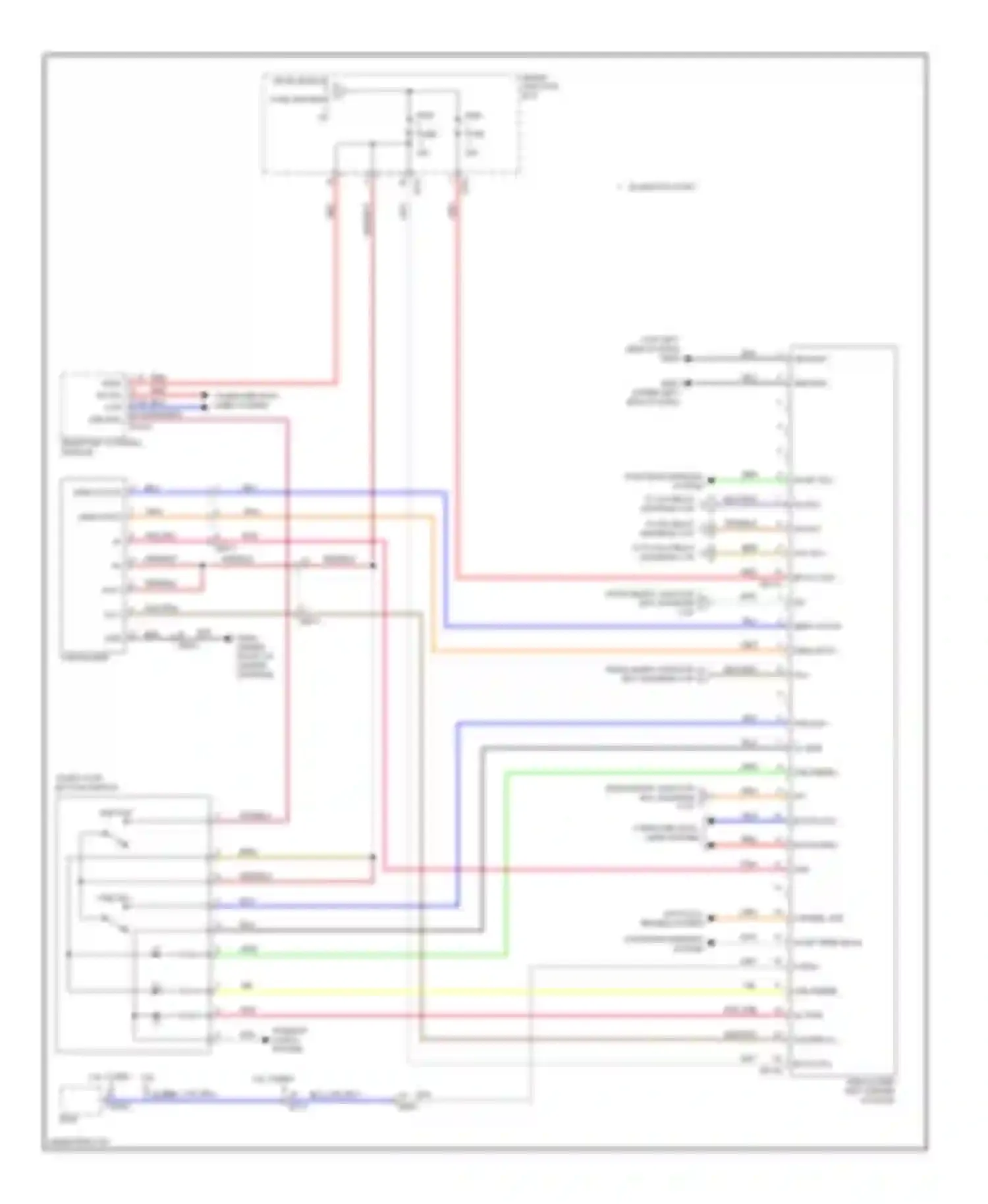 Genesis Hyundai II (2013-2016): Power distribution circuit (6 of 8)