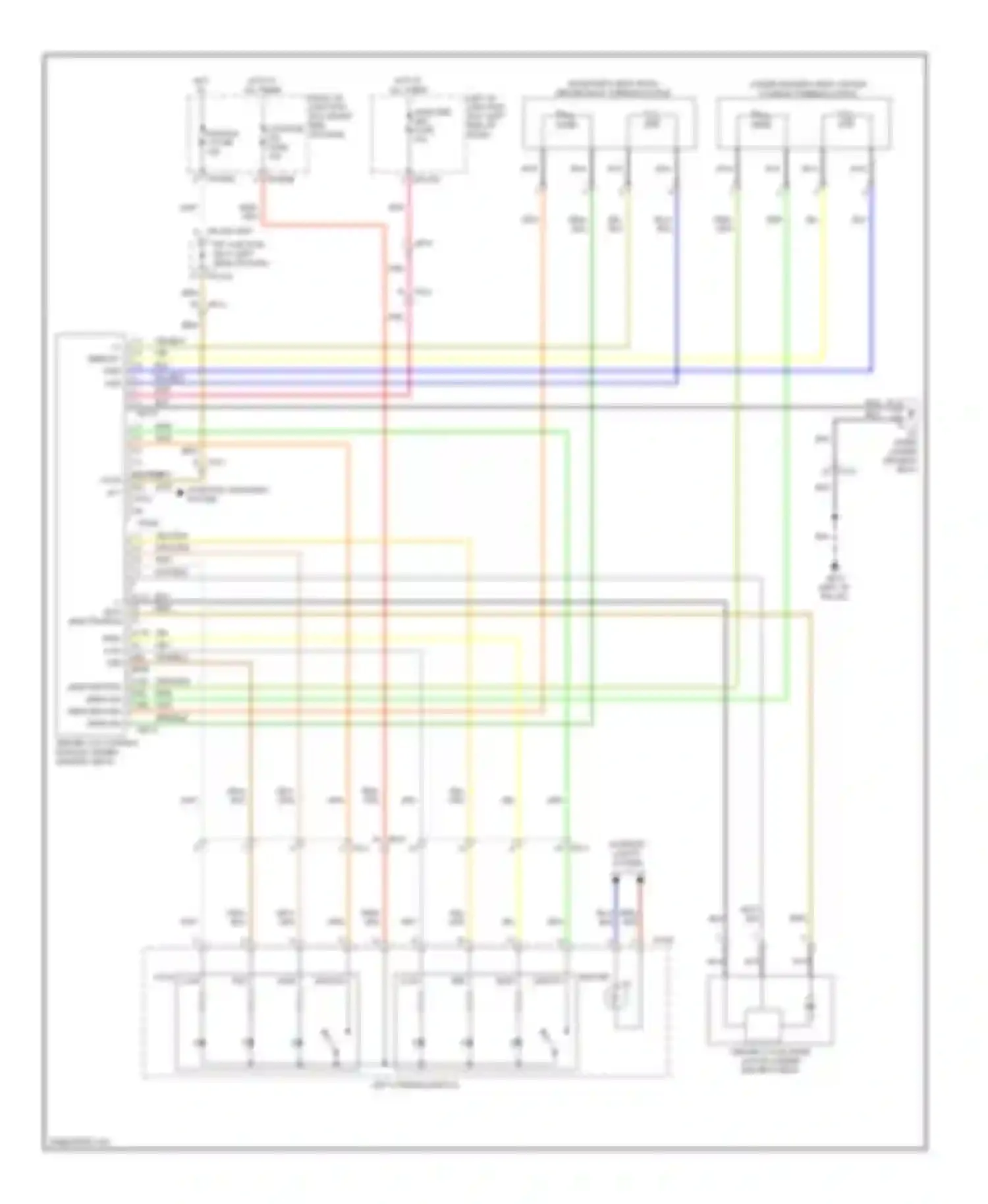 Genesis Hyundai II (2013-2016): Climate control seats circuit