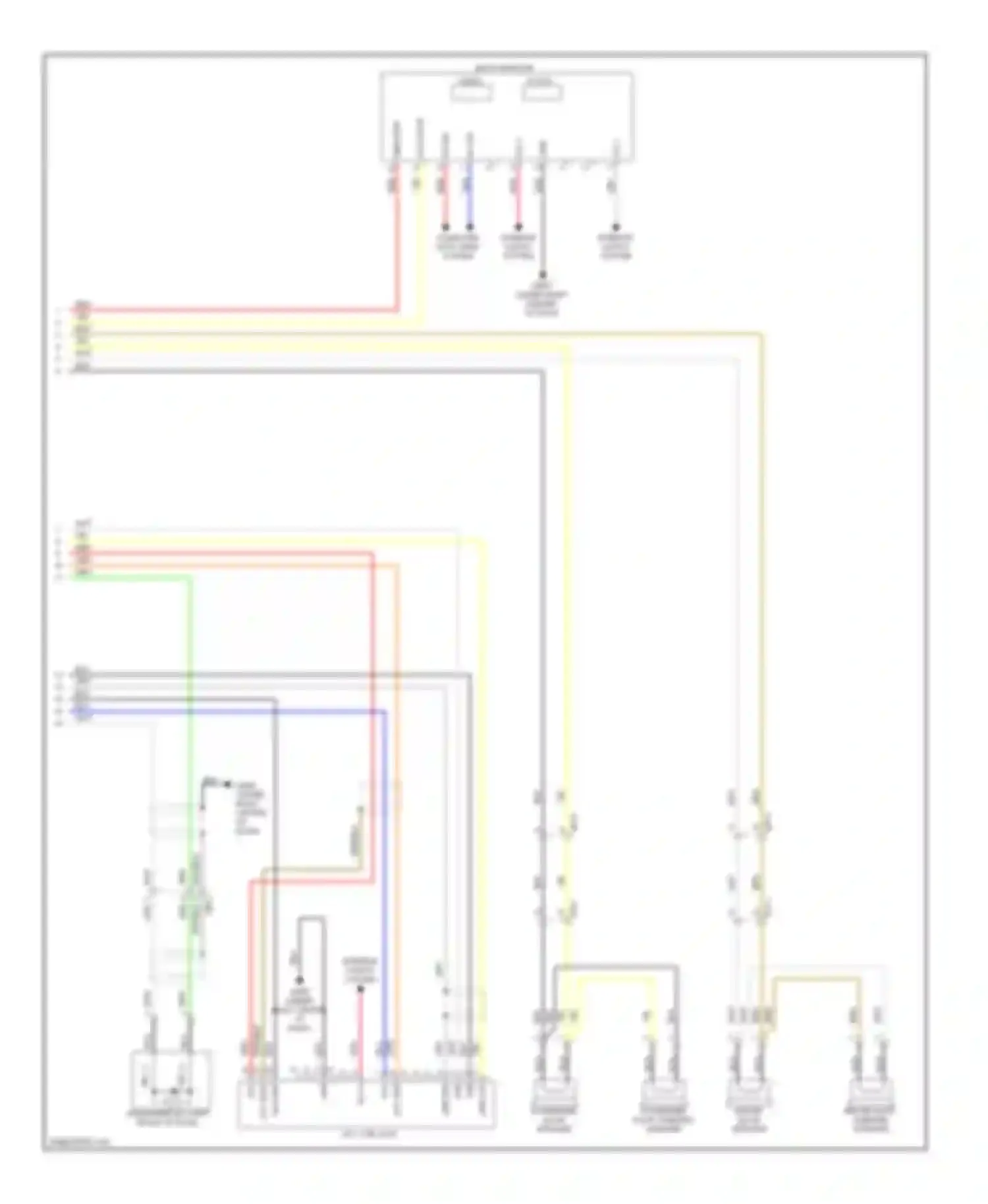 Genesis Hyundai II (2013-2016): Radio circuit, without navigation & audio amplifier (2 of 2)