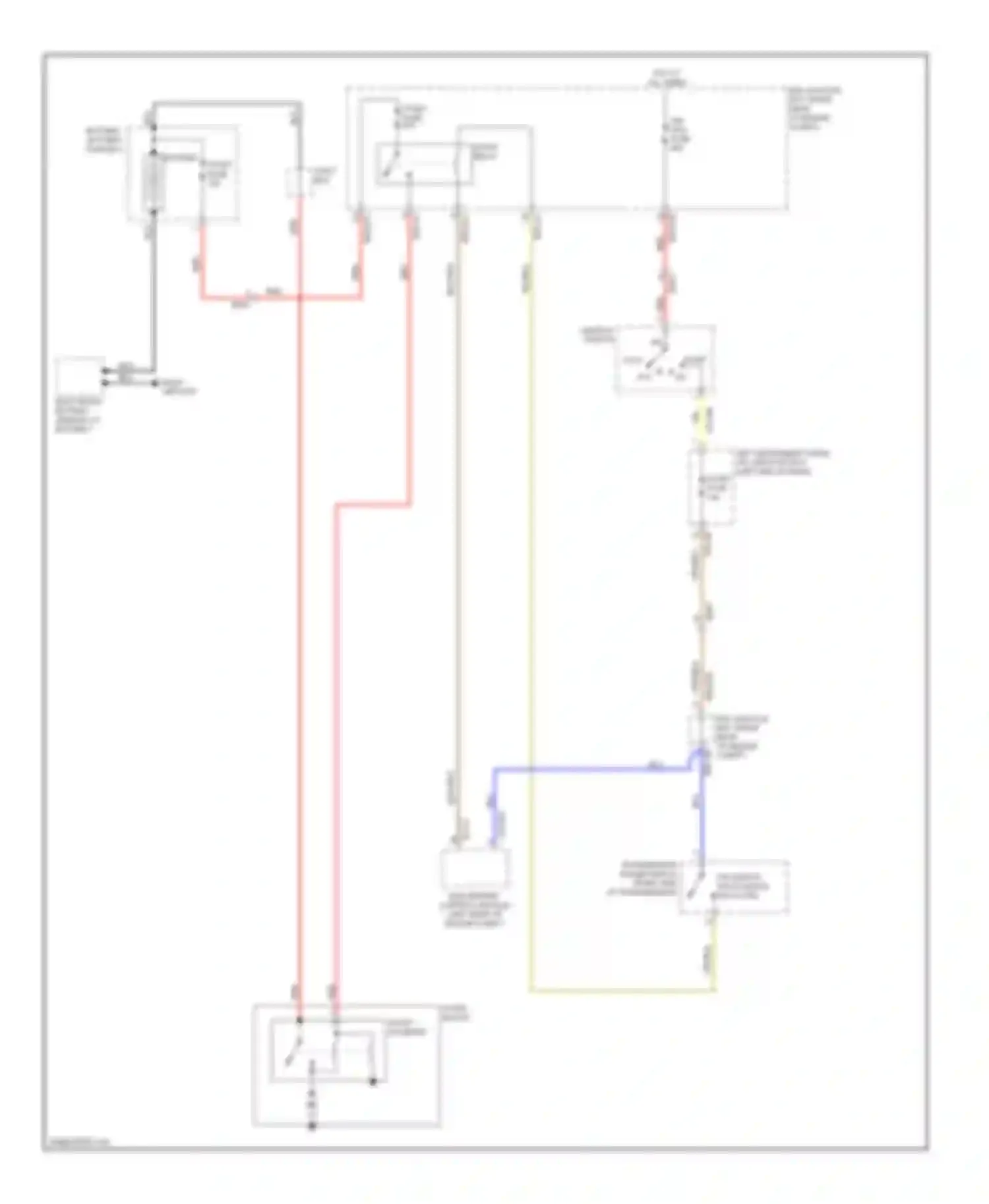 Genesis Hyundai II (2013-2016): 3.8l, starting circuit, without button start
