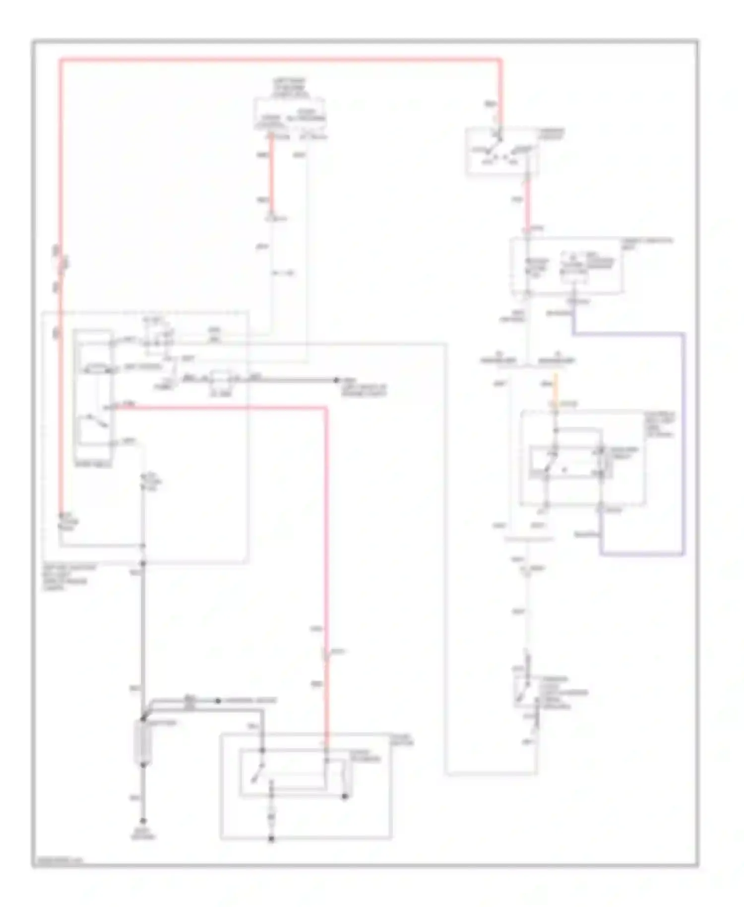 Genesis Hyundai II (2013-2016): Starting circuit, m/t without button start