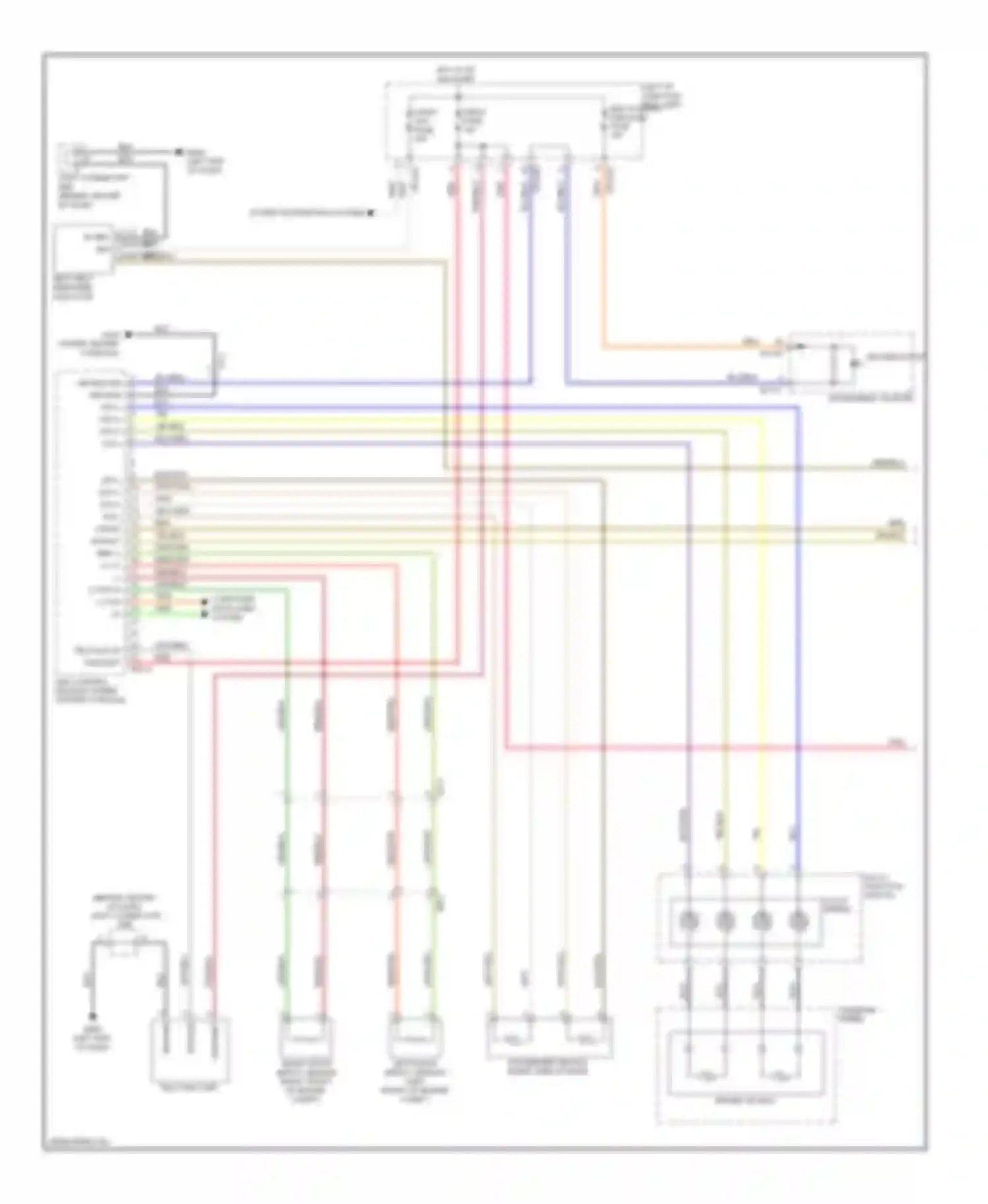 Genesis Hyundai II (2013-2016): Air bag circuit (1 of 3)