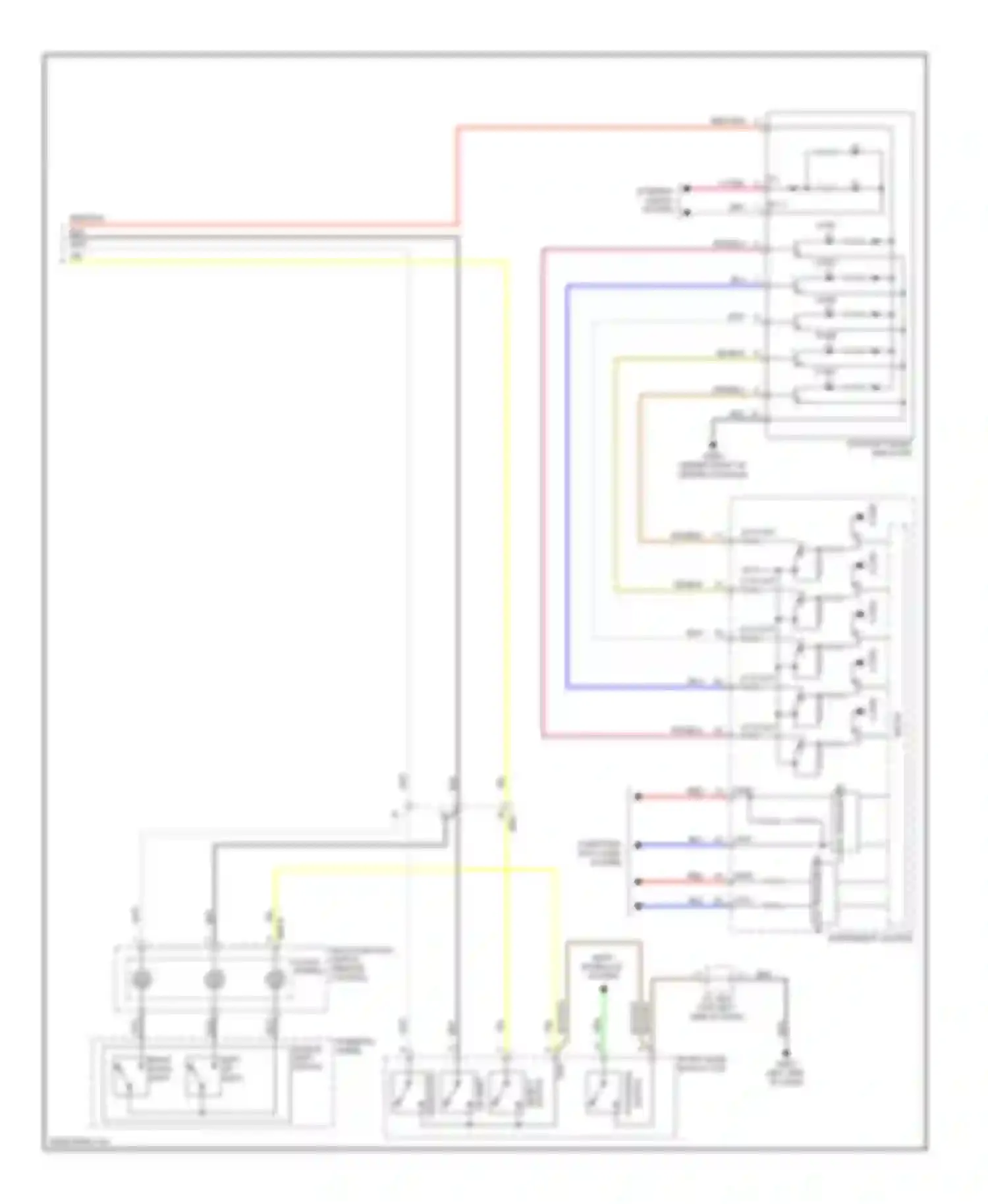 Genesis Hyundai II (2013-2016): Transmission circuit (2 of 2)