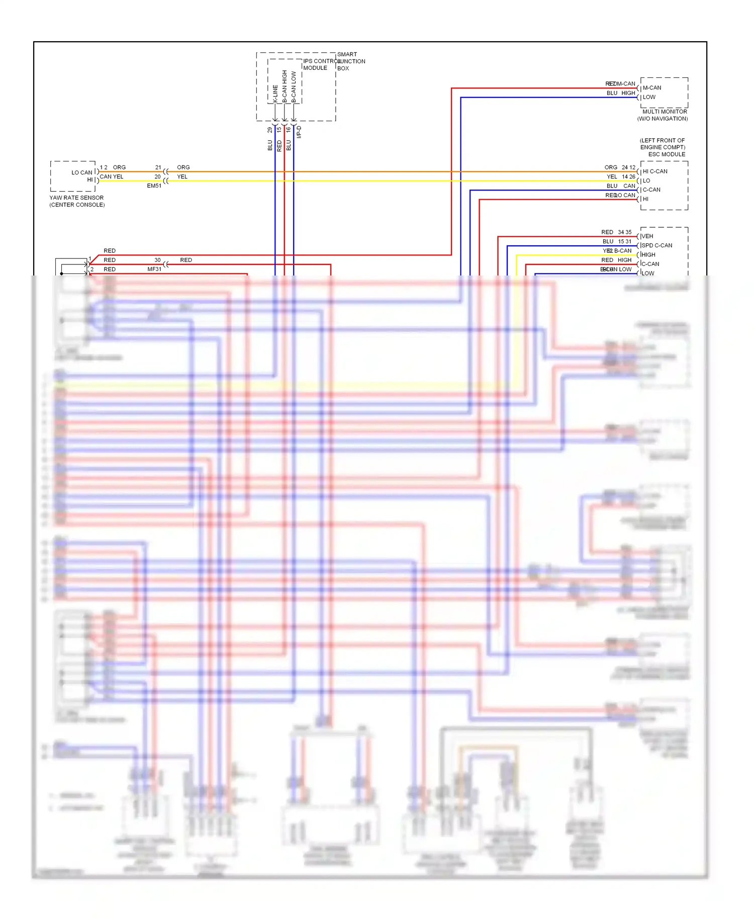 Wiring diagram blu for Hyundai Genesis II (2013-2016) (122 of 177)