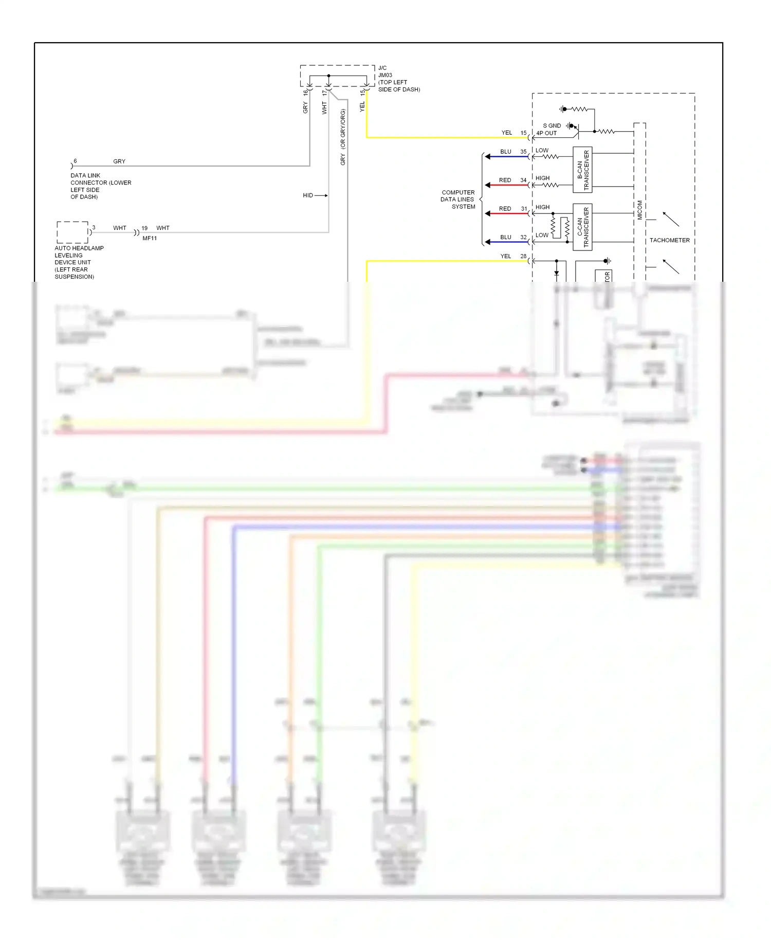 Wiring diagram brn for Hyundai Genesis II (2013-2016) (102 of 144)