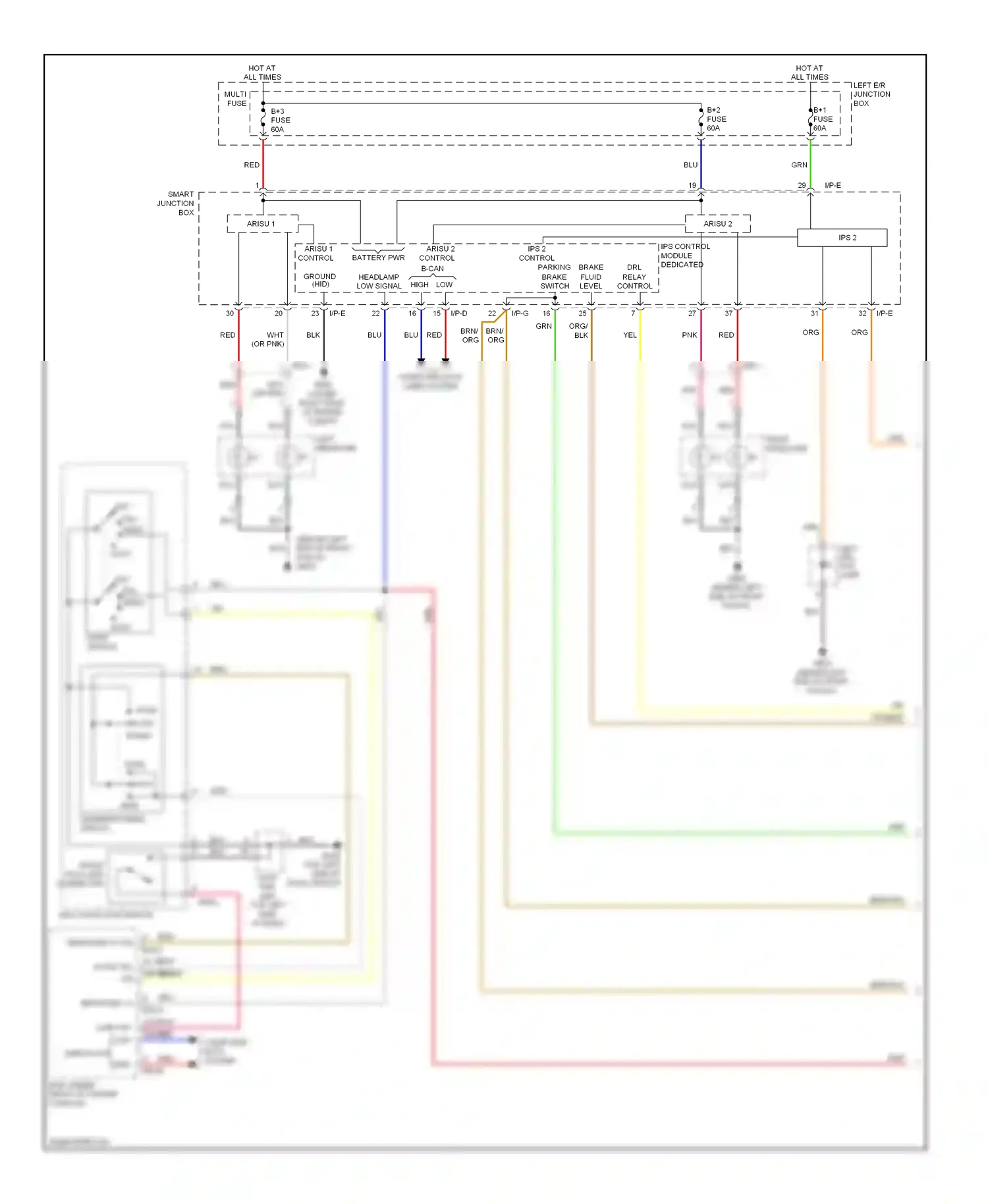 Wiring diagram computer data lines system for Hyundai Genesis II (2013-2016) (85 of 104)