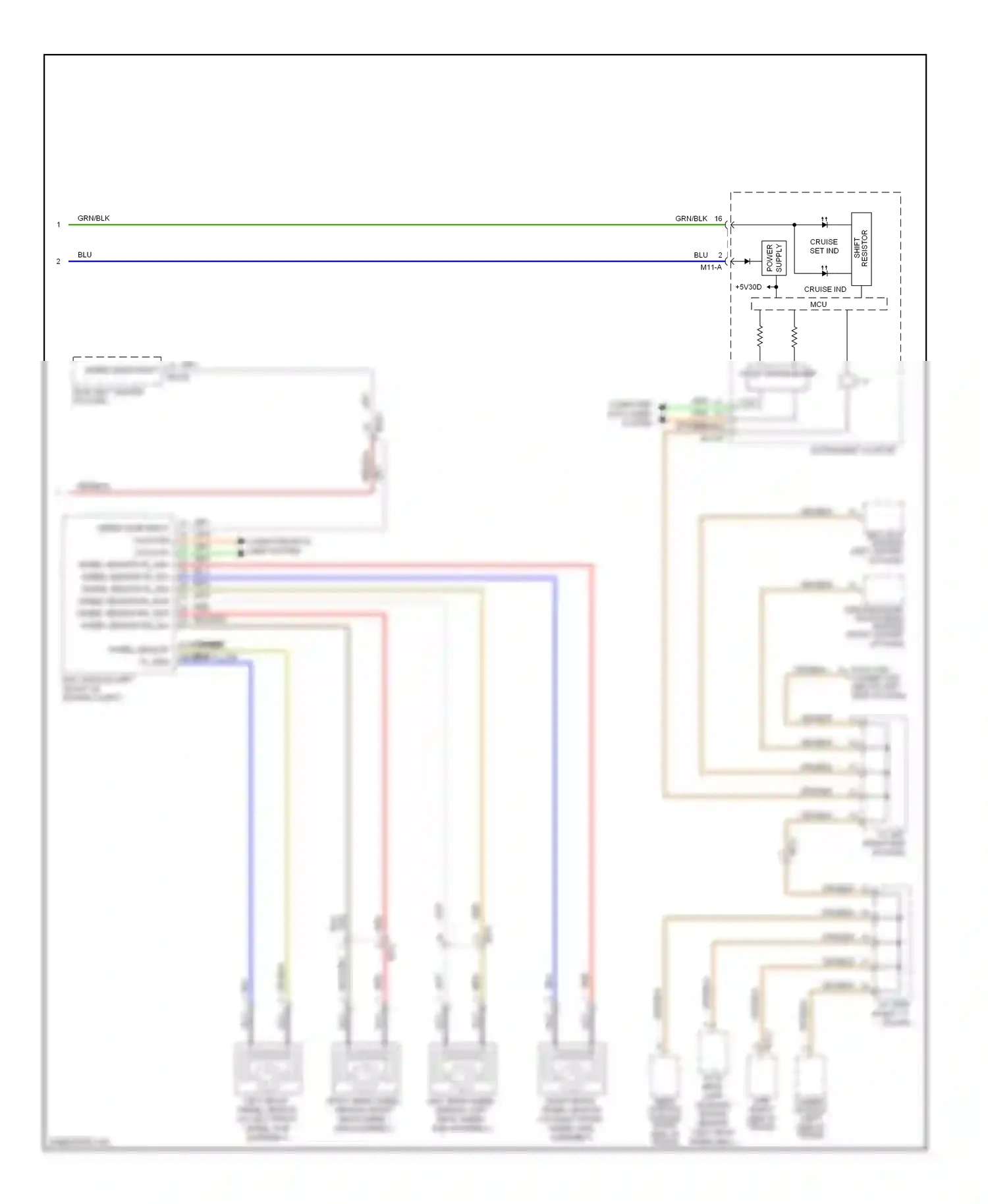 Wiring diagram gry for Hyundai Genesis II (2013-2016) (12 of 135)