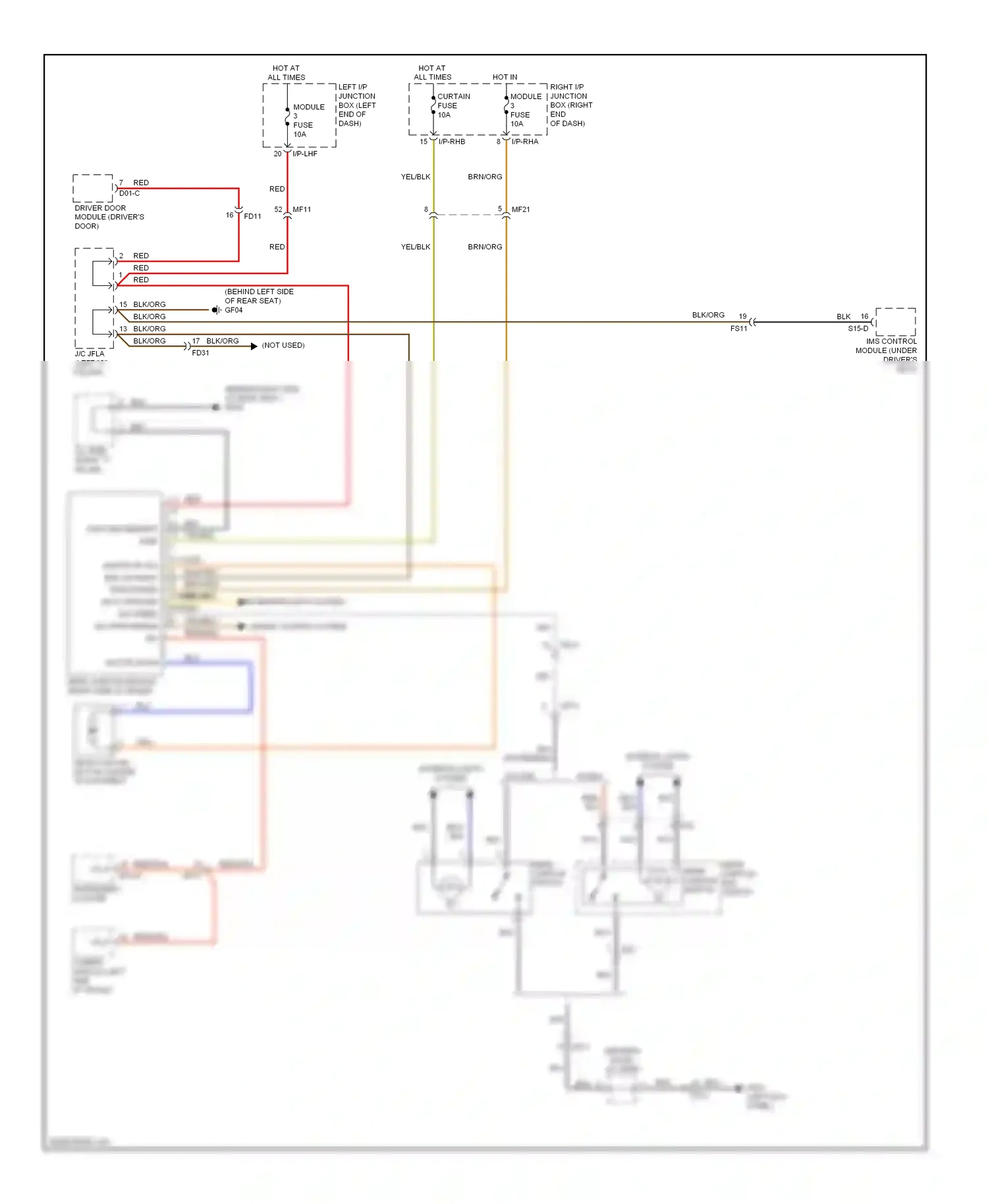 Hyundai Genesis II (2013-2016) module wiring diagram  (9 of 17)