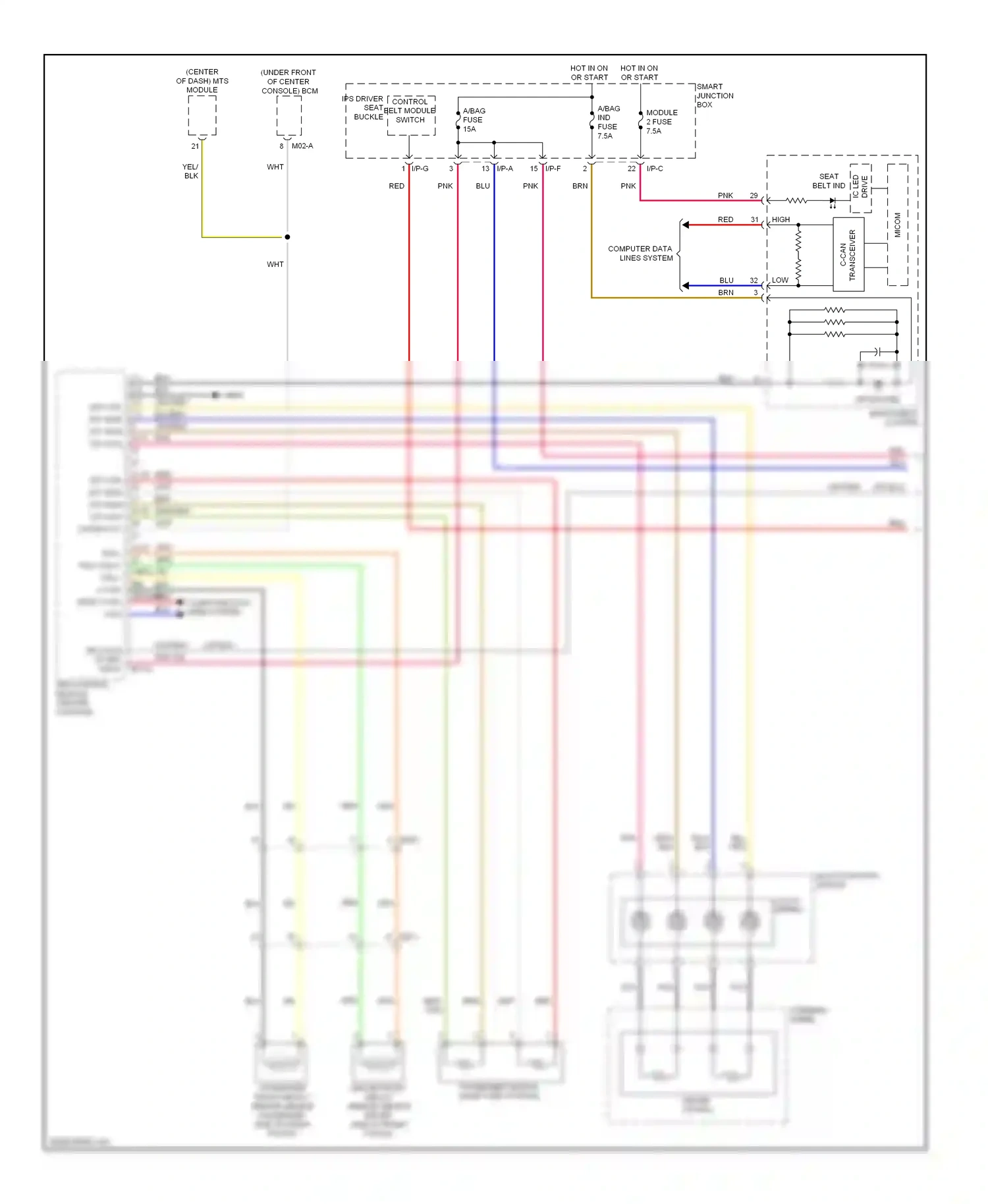 Wiring diagram org/blk for Hyundai Genesis II (2013-2016) (55 of 56)