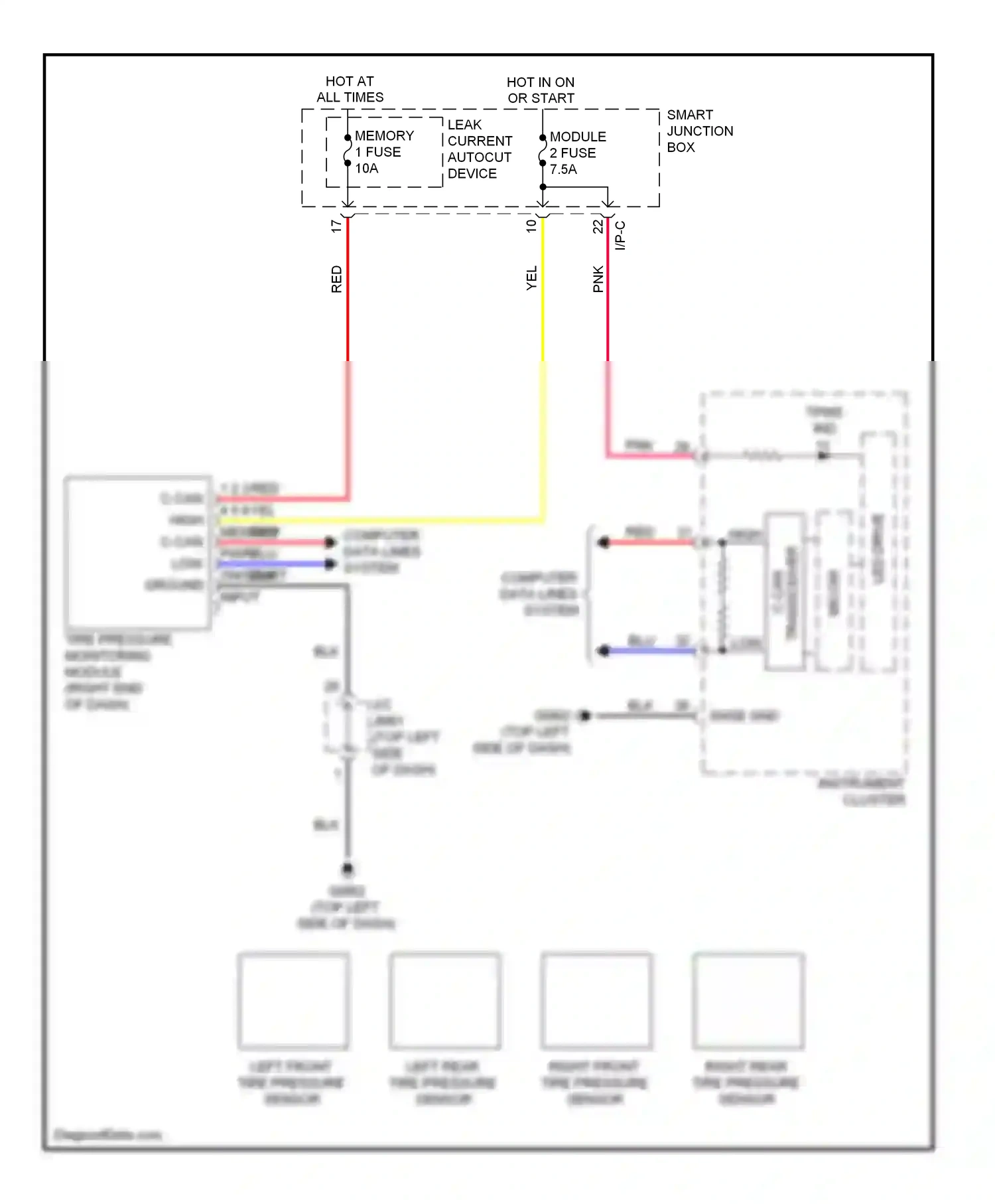 Wiring diagram pnk for Hyundai Genesis II (2013-2016) (97 of 155)