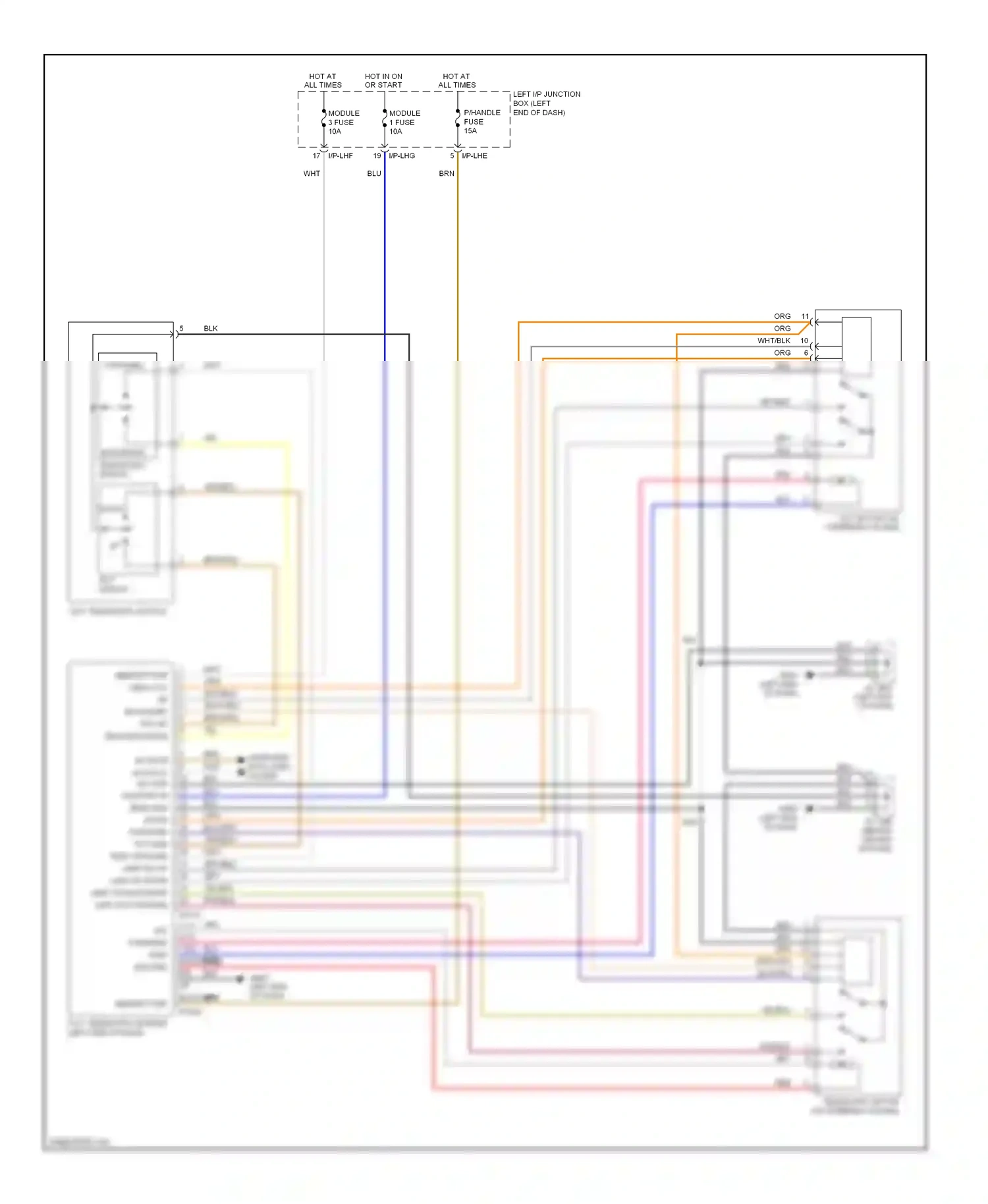 Wiring diagram pnk/blk for Hyundai Genesis II (2013-2016) (16 of 80)