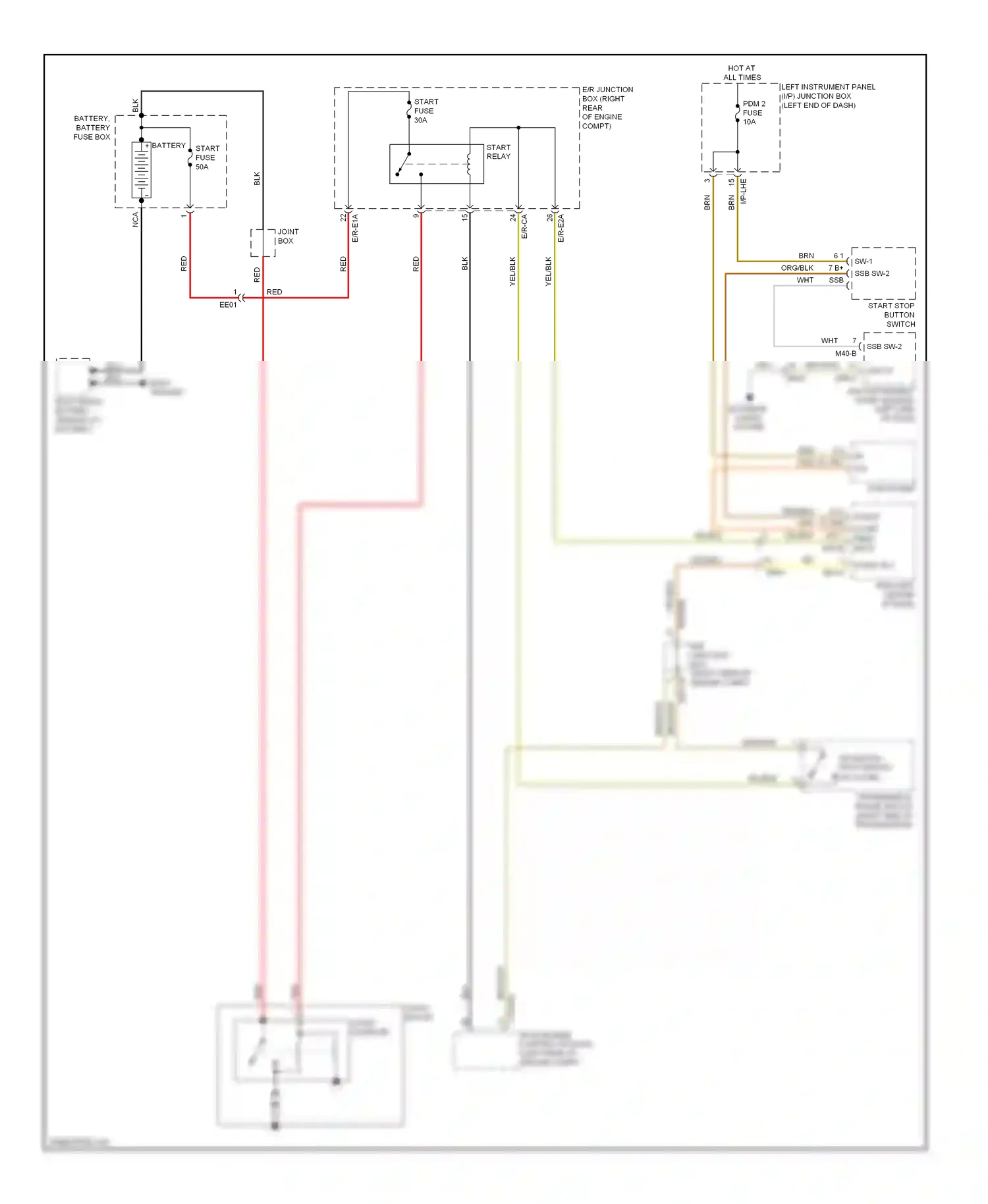 Wiring diagram red for Hyundai Genesis II (2013-2016) (95 of 179)