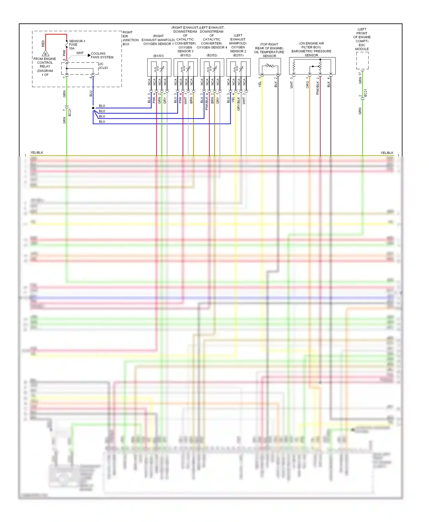 Wiring diagram starting/ charging system for Hyundai Genesis II (2013-2016) (7 of 11)