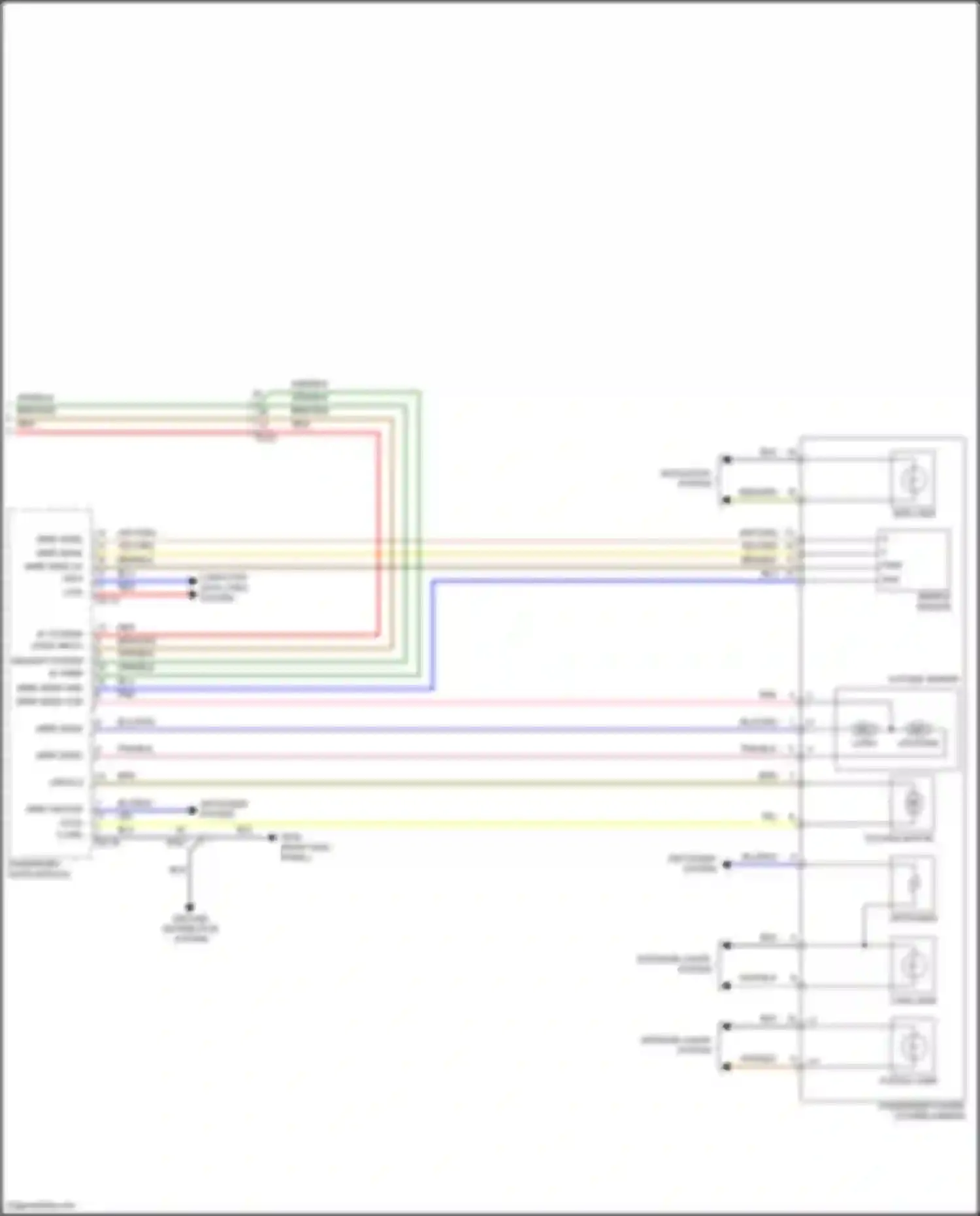 Wiring diagram computer data lines system for Hyundai Grand Santa Fe III facelift (2015-2018) (64 of 73)