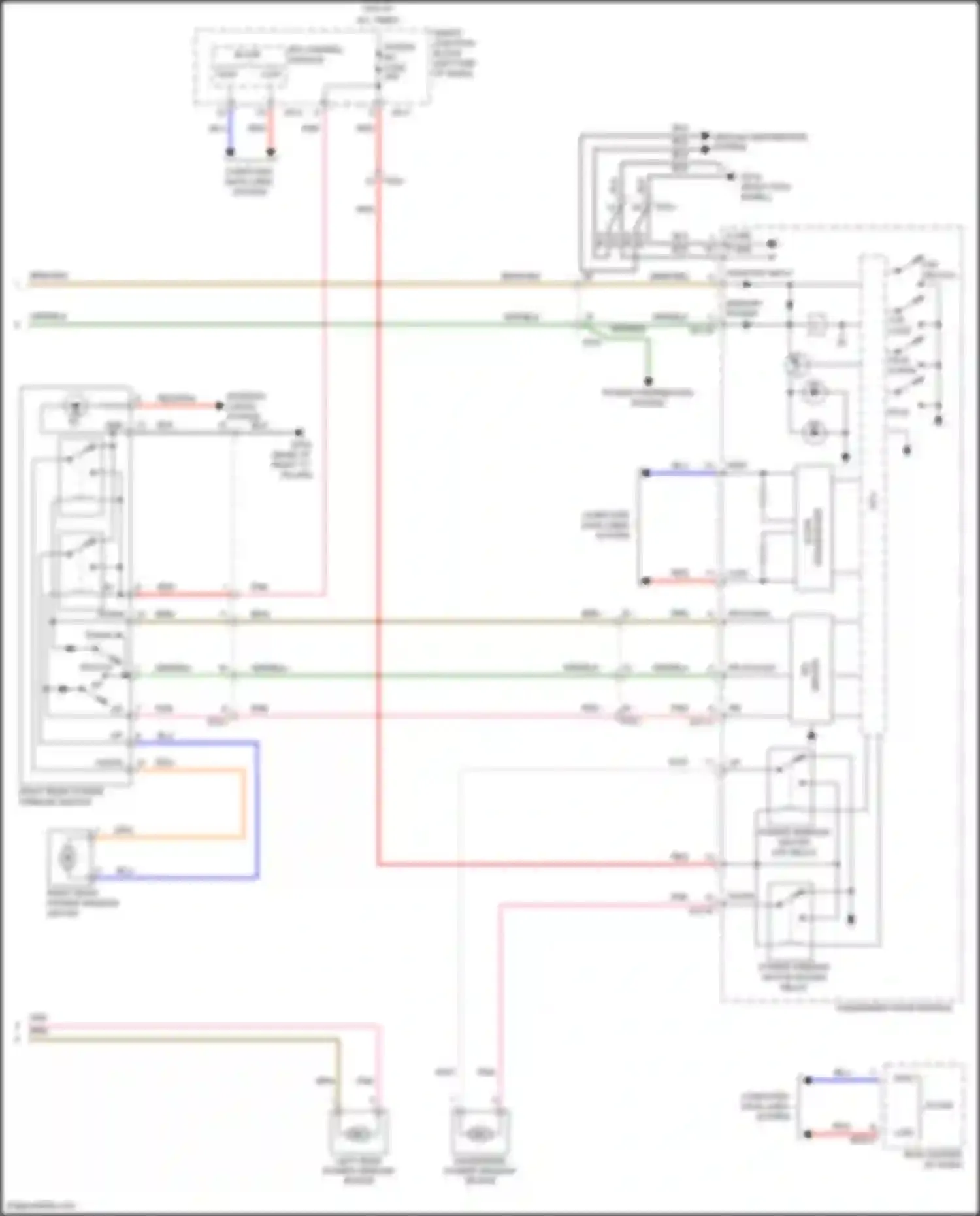 Wiring diagram computer data lines system for Hyundai Grand Santa Fe III facelift (2015-2018) (8 of 73)