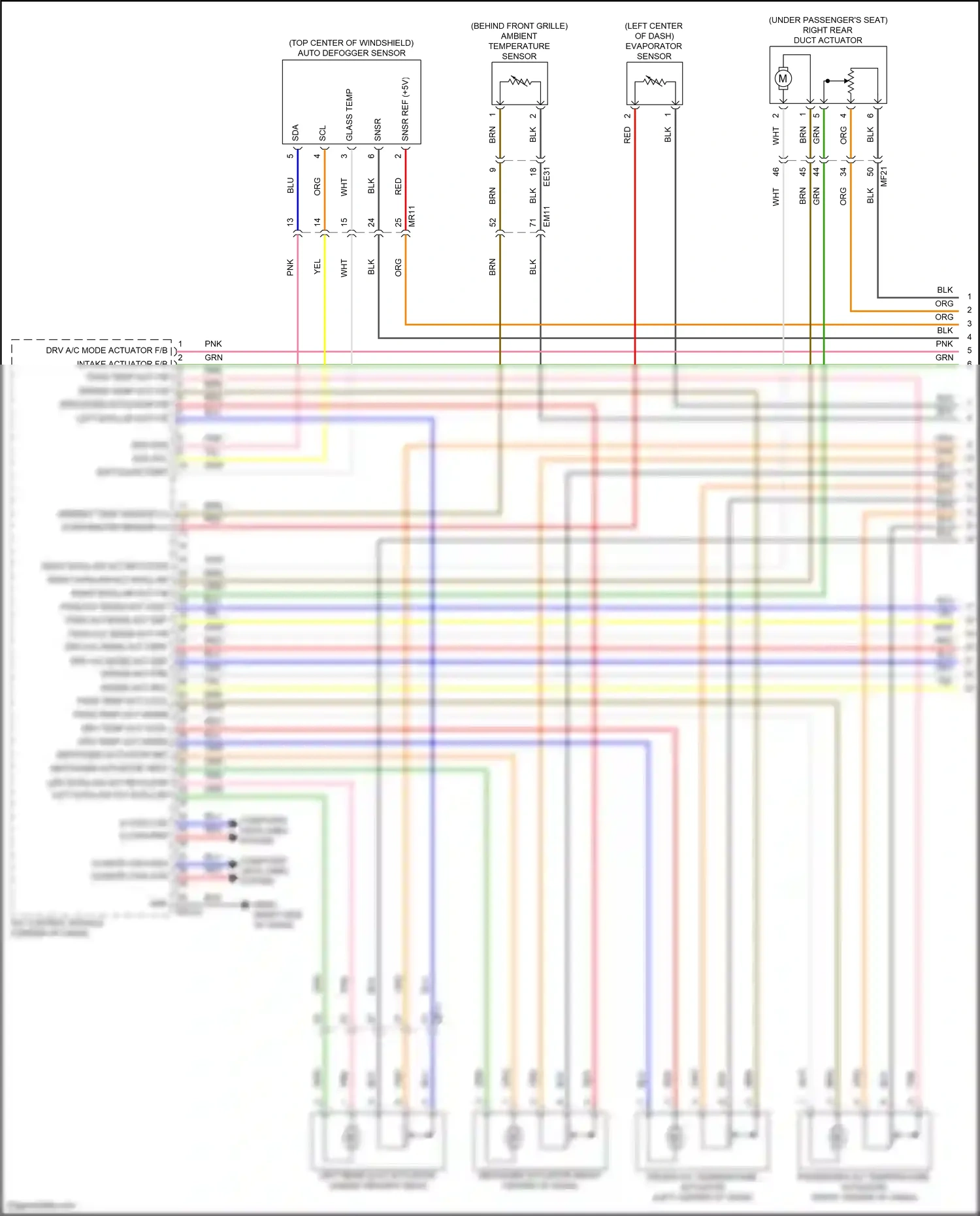 Wiring diagram computer data lines system for Hyundai IONIQ 5 I (2021-2024) (21 of 111)