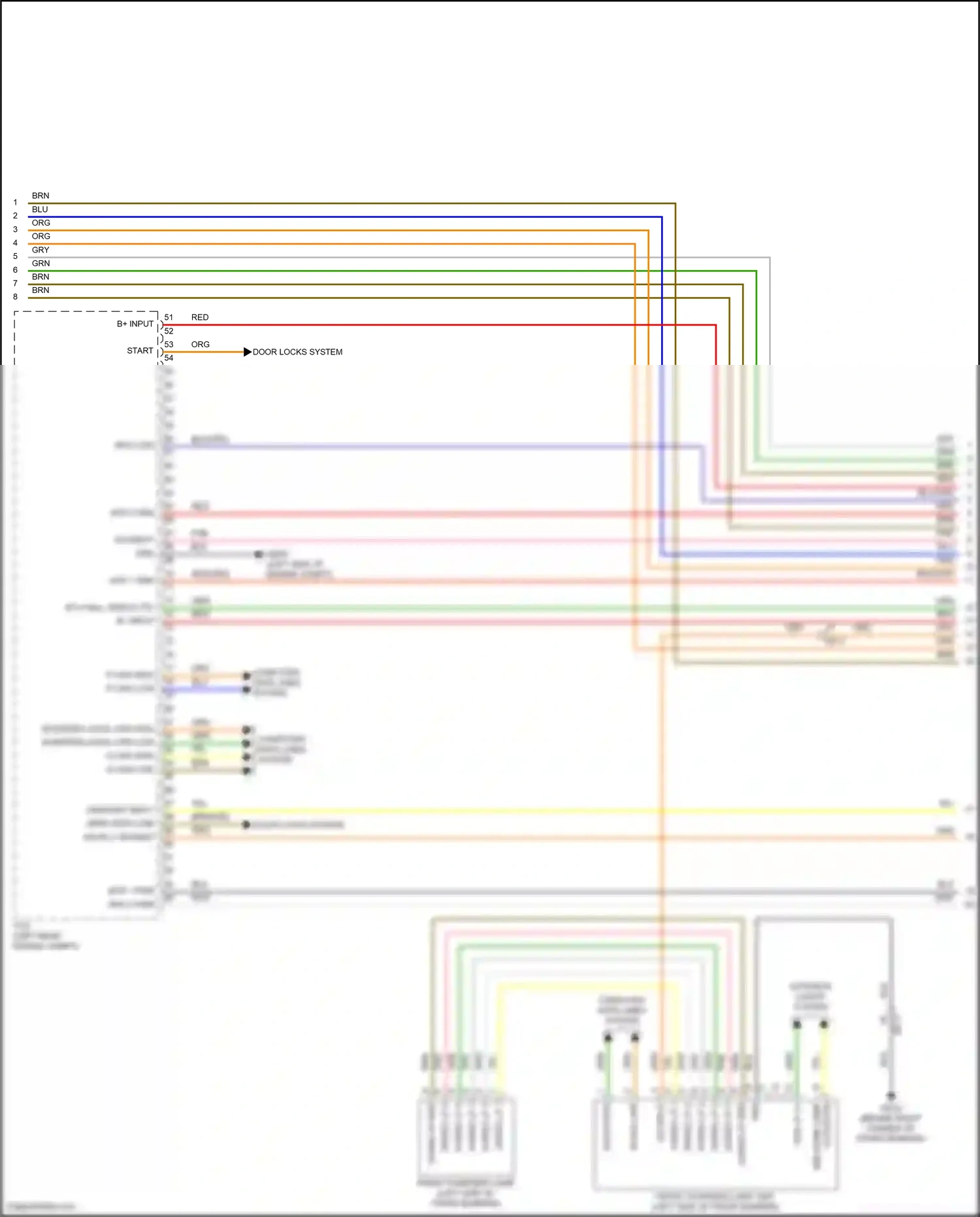Wiring diagram computer data lines system for Hyundai IONIQ 5 I (2021-2024) (100 of 111)