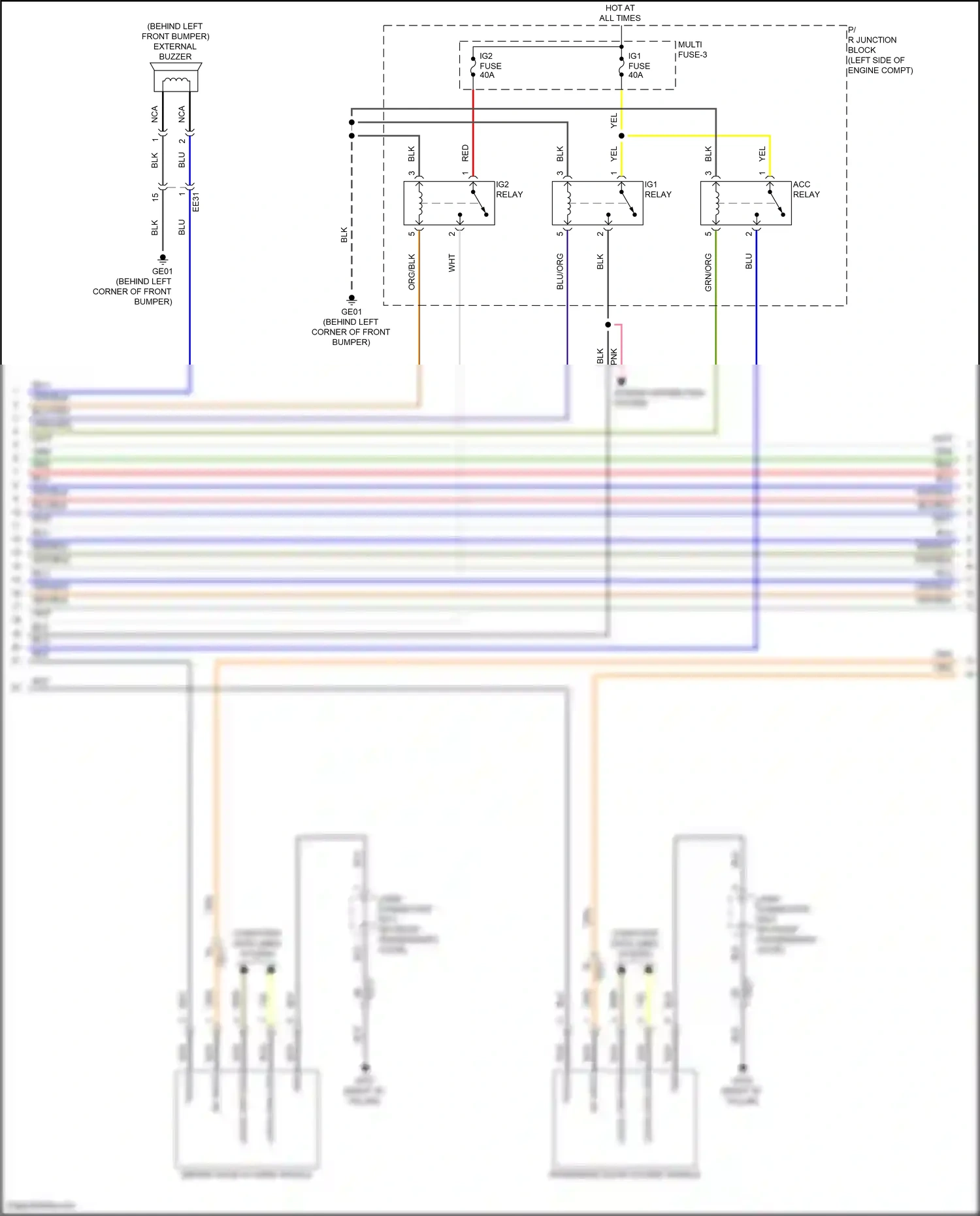 Wiring diagram computer data lines system for Hyundai IONIQ 5 I (2021-2024) (5 of 111)