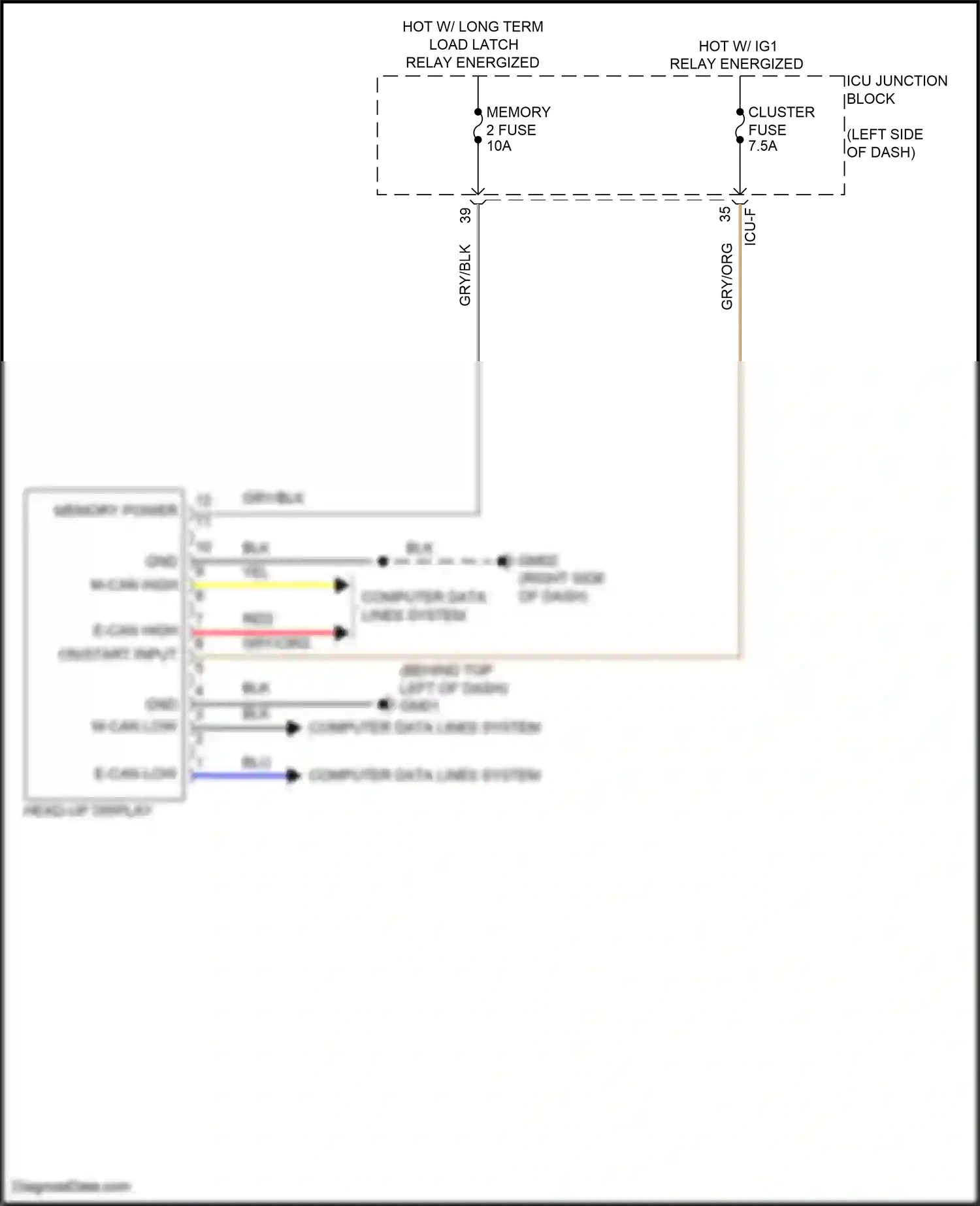 Wiring diagram computer data lines system for Hyundai IONIQ 5 I (2021-2024) (1 of 111)