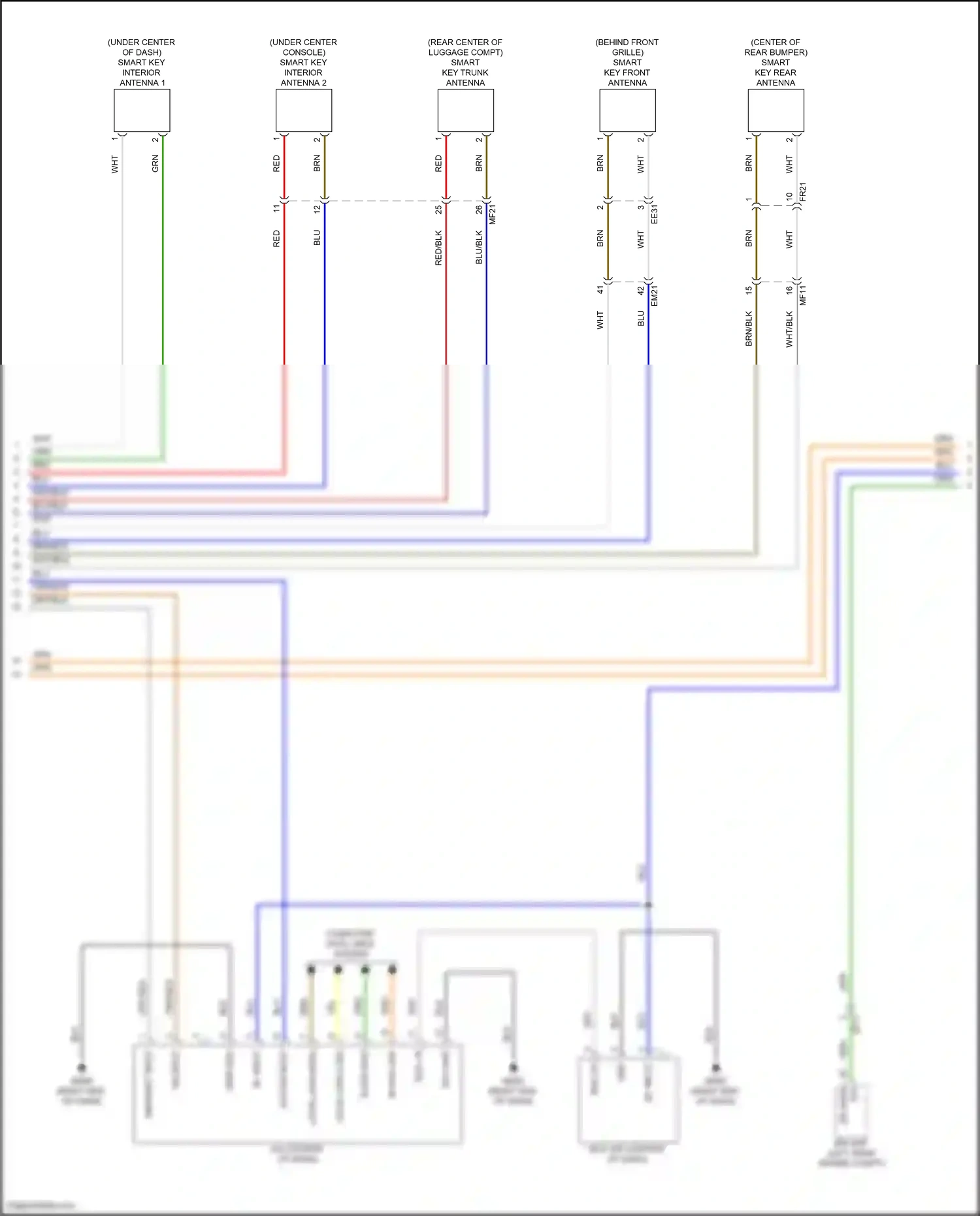 Wiring diagram computer data lines system for Hyundai IONIQ 5 I (2021-2024) (6 of 111)