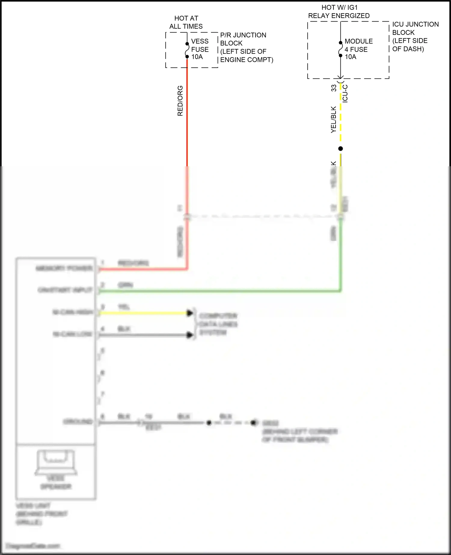 Wiring diagram computer data lines system for Hyundai IONIQ 5 I (2021-2024) (70 of 111)