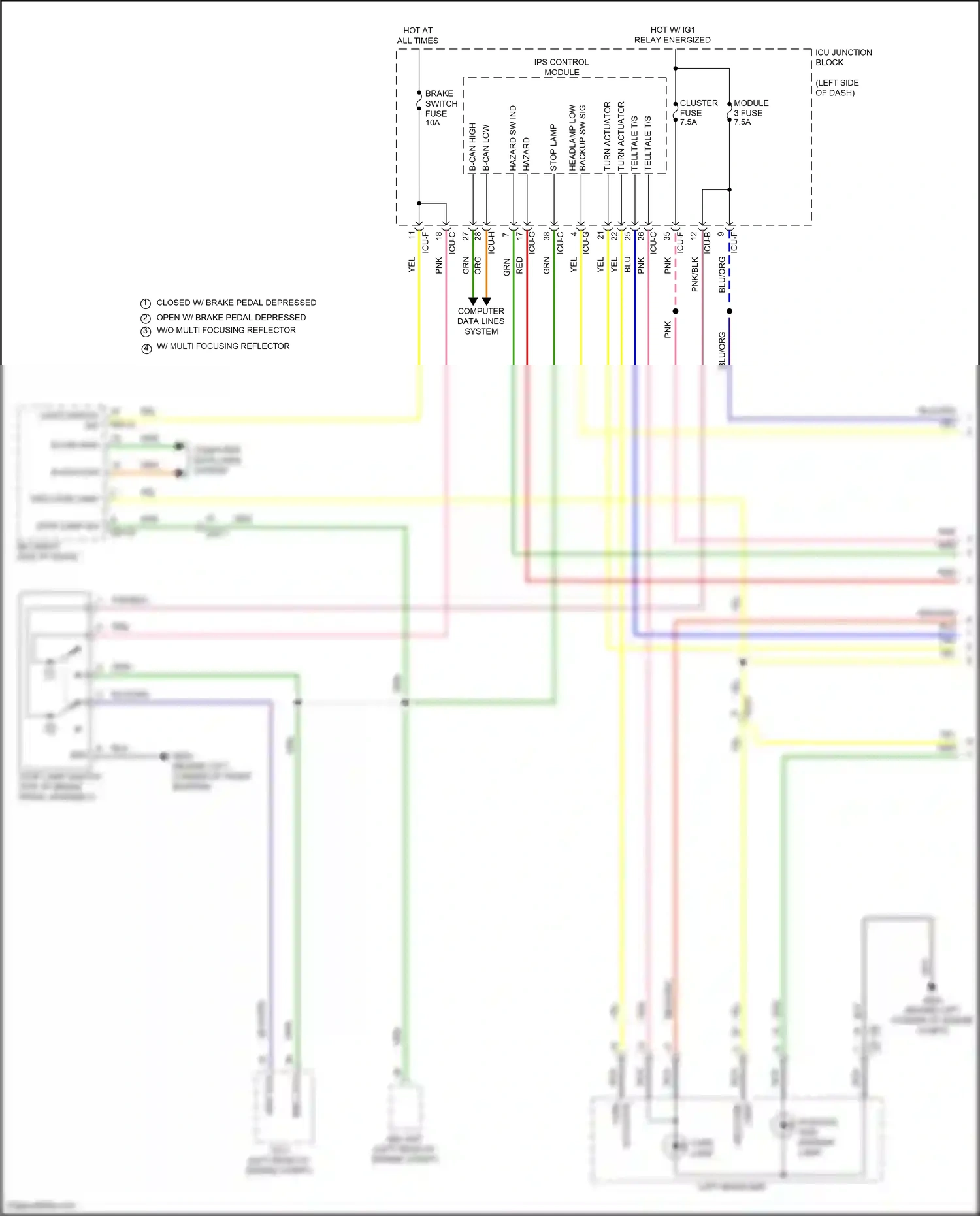 Wiring diagram computer data lines system for Hyundai IONIQ 5 I (2021-2024) (44 of 111)