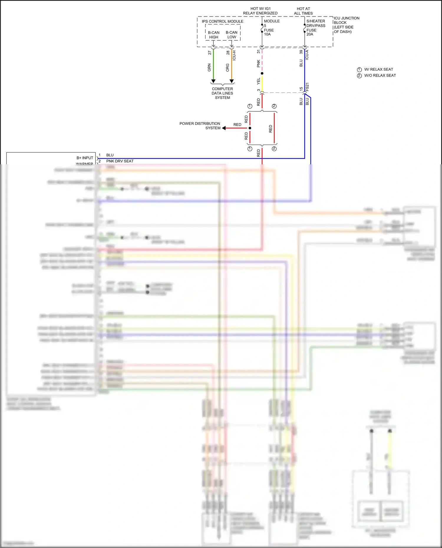 Wiring diagram computer data lines system for Hyundai IONIQ 5 I (2021-2024) (28 of 111)