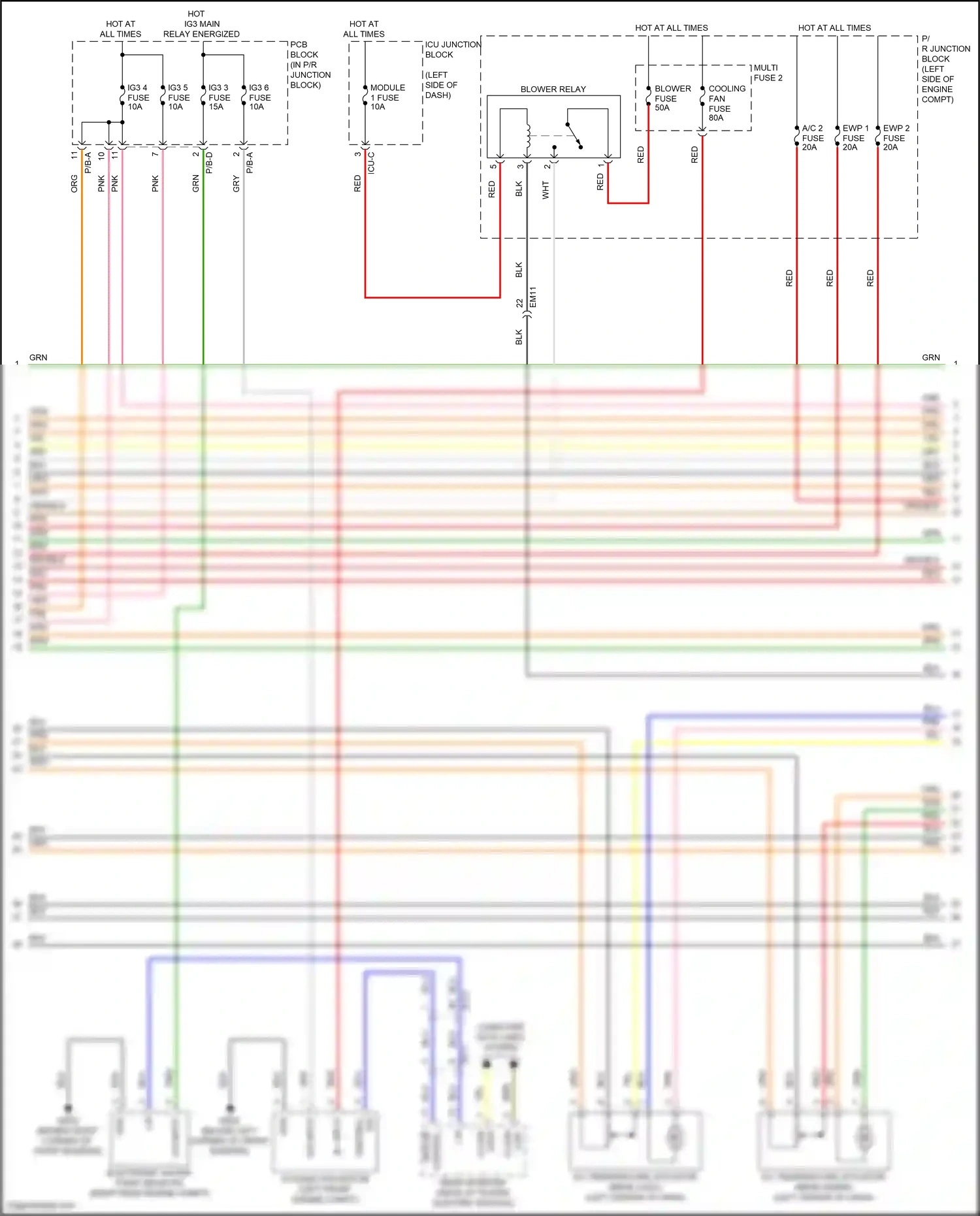 Wiring diagram computer data lines system for Hyundai IONIQ 5 I (2021-2024) (14 of 111)