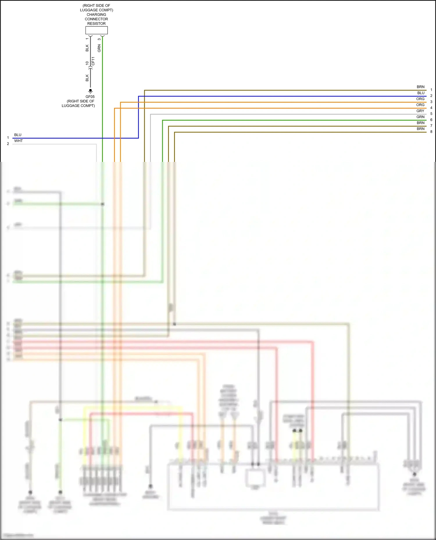 Wiring diagram computer data lines system for Hyundai IONIQ 5 I (2021-2024) (99 of 111)