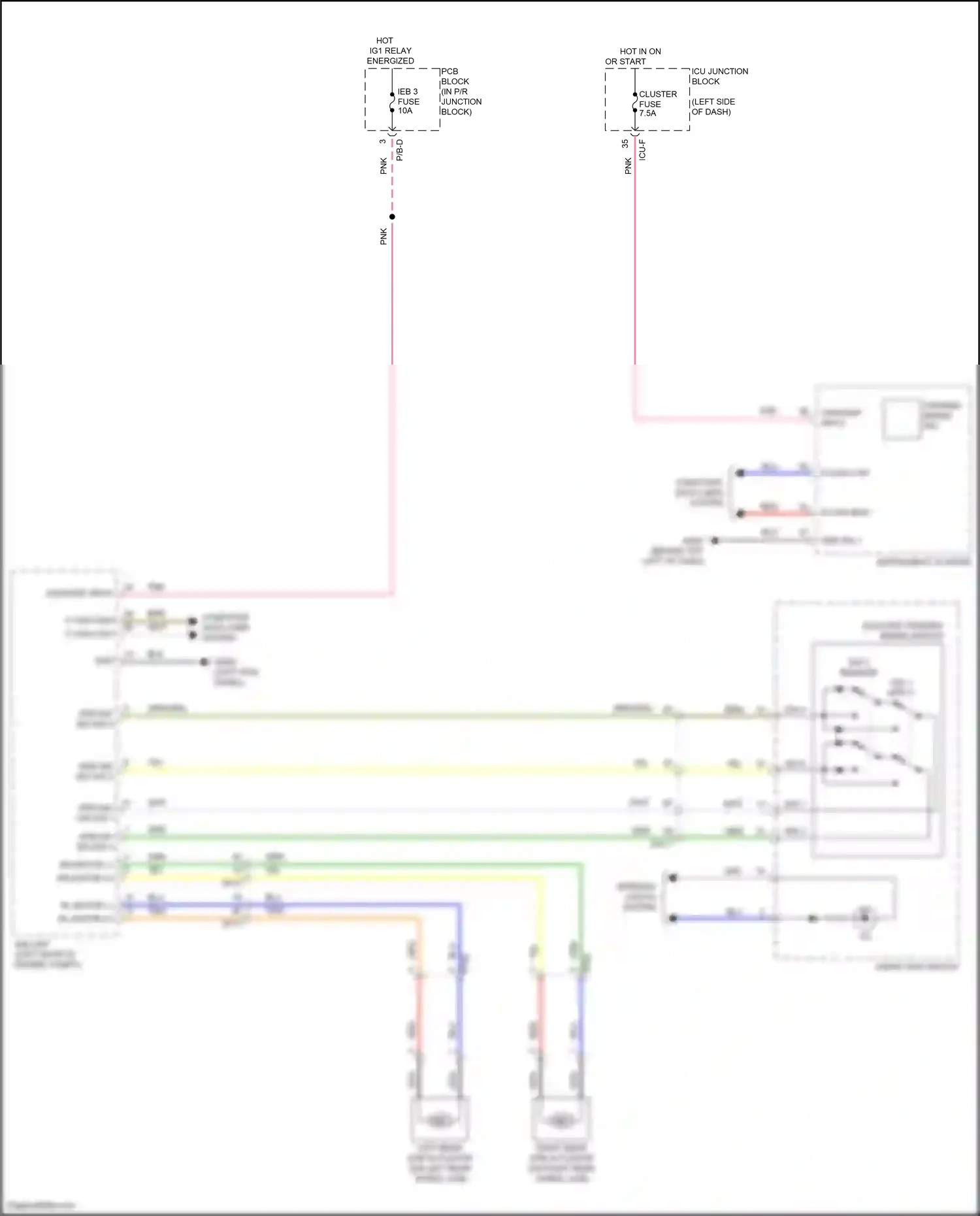 Wiring diagram computer data lines system for Hyundai IONIQ 5 I (2021-2024) (86 of 111)
