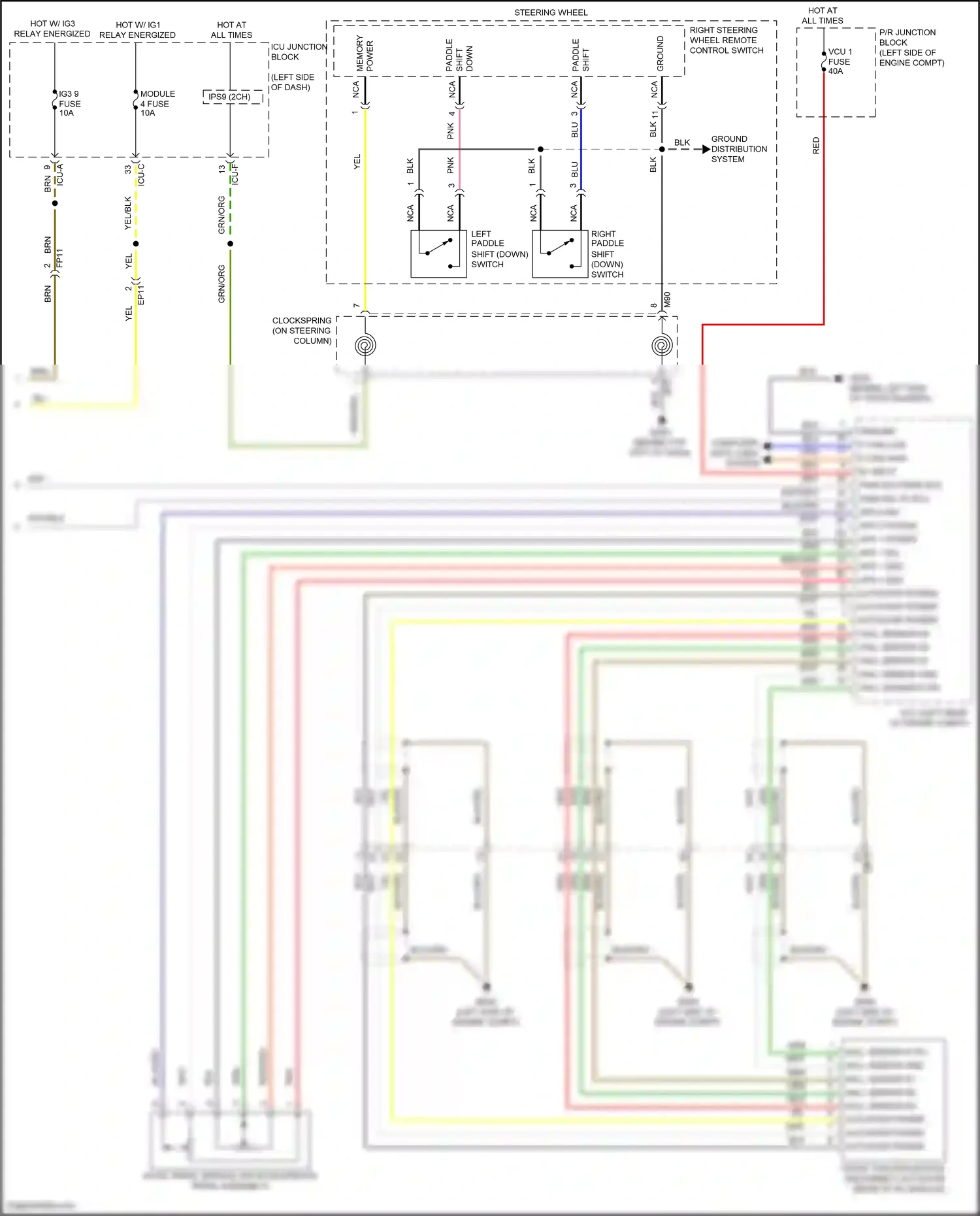 Wiring diagram computer data lines system for Hyundai IONIQ 5 I (2021-2024) (40 of 111)