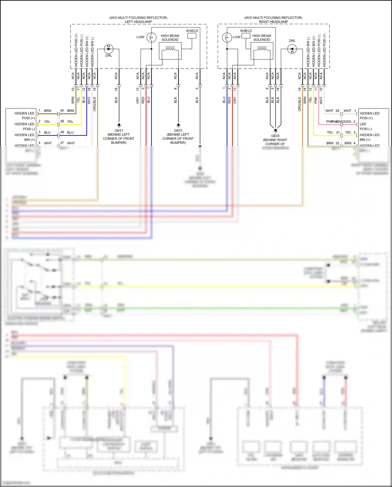 Wiring diagram computer data lines system for Hyundai IONIQ 5 I (2021-2024) (12 of 111)