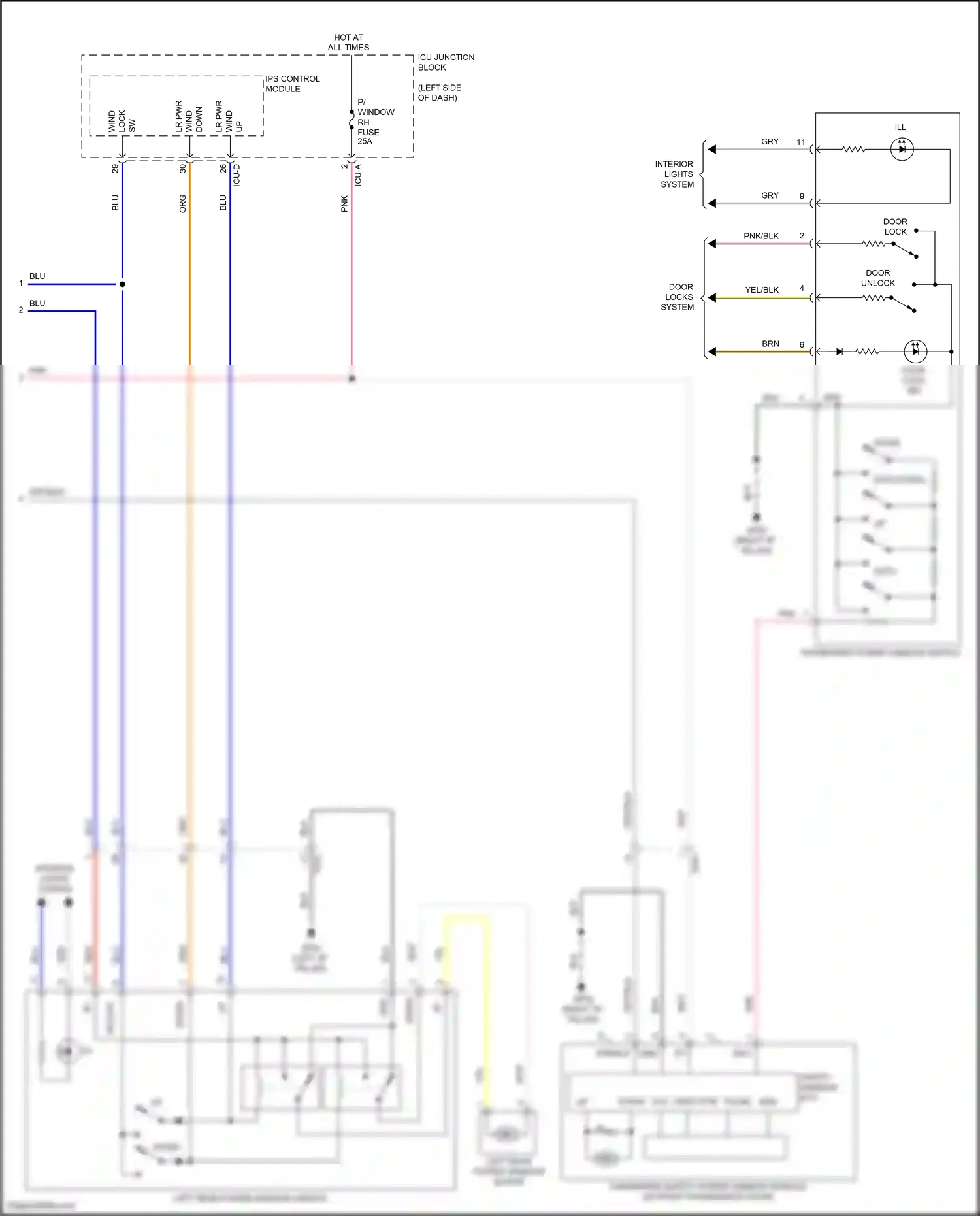Wiring diagram ips control module for Hyundai IONIQ 5 I (2021-2024) (20 of 47)