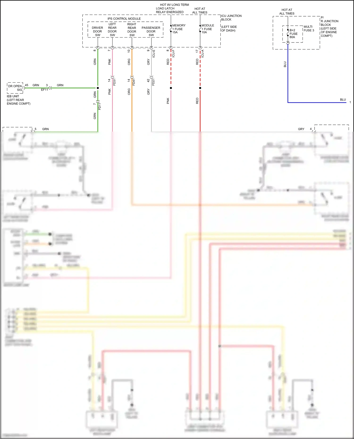 Wiring diagram ips control module for Hyundai IONIQ 5 I (2021-2024) (12 of 47)