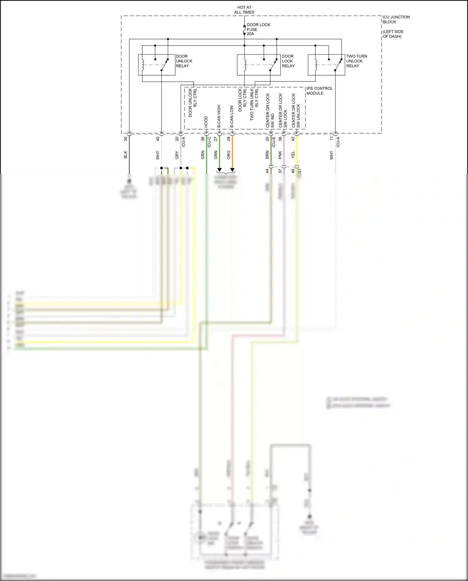 Wiring diagram ips control module for Hyundai IONIQ 5 I (2021-2024) (6 of 47)