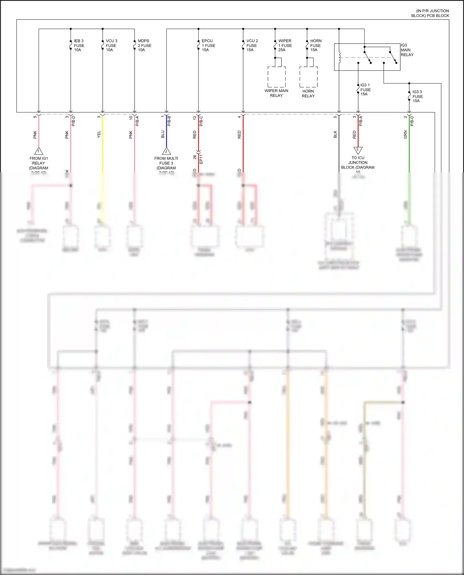 Wiring diagram ips control module for Hyundai IONIQ 5 I (2021-2024) (39 of 47)