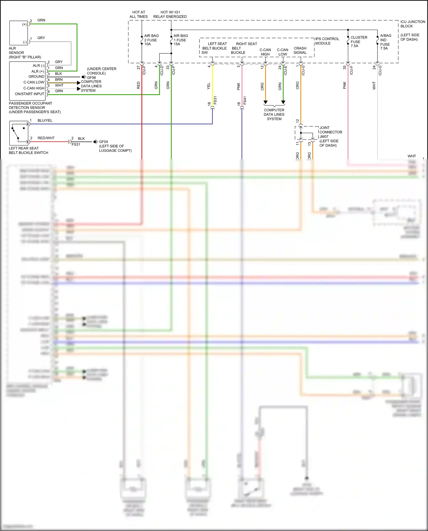 Wiring diagram ips control module for Hyundai IONIQ 5 I (2021-2024) (10 of 47)