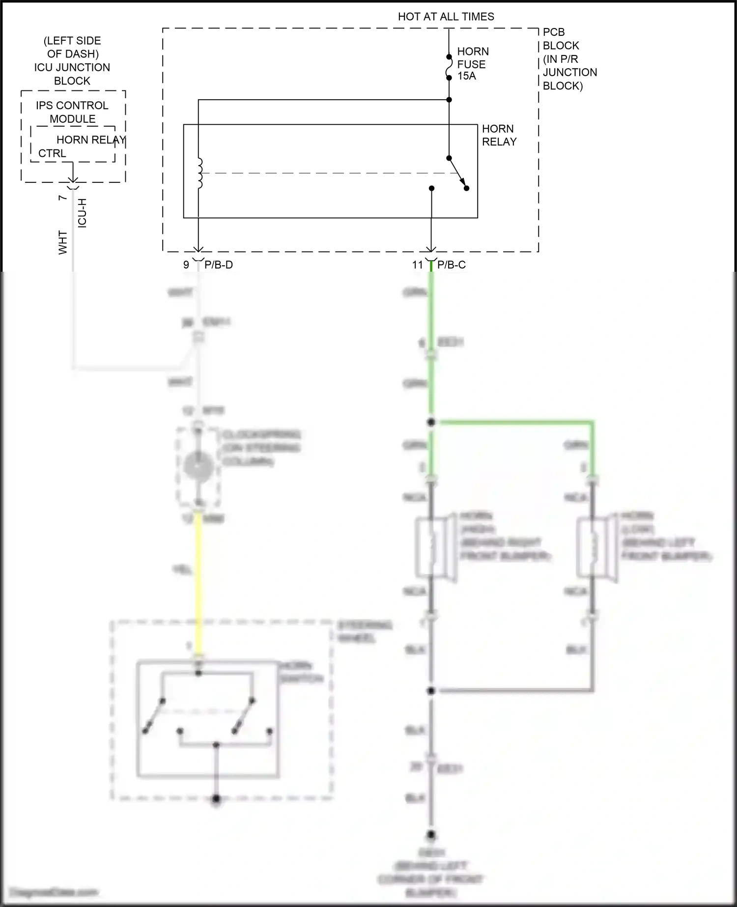 Wiring diagram ips control module for Hyundai IONIQ 5 I (2021-2024) (45 of 47)