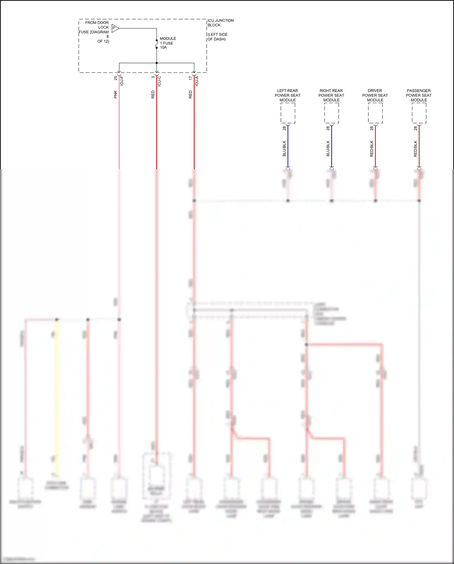Wiring diagram multi- function switch for Hyundai IONIQ 5 I (2021-2024) (9 of 11)