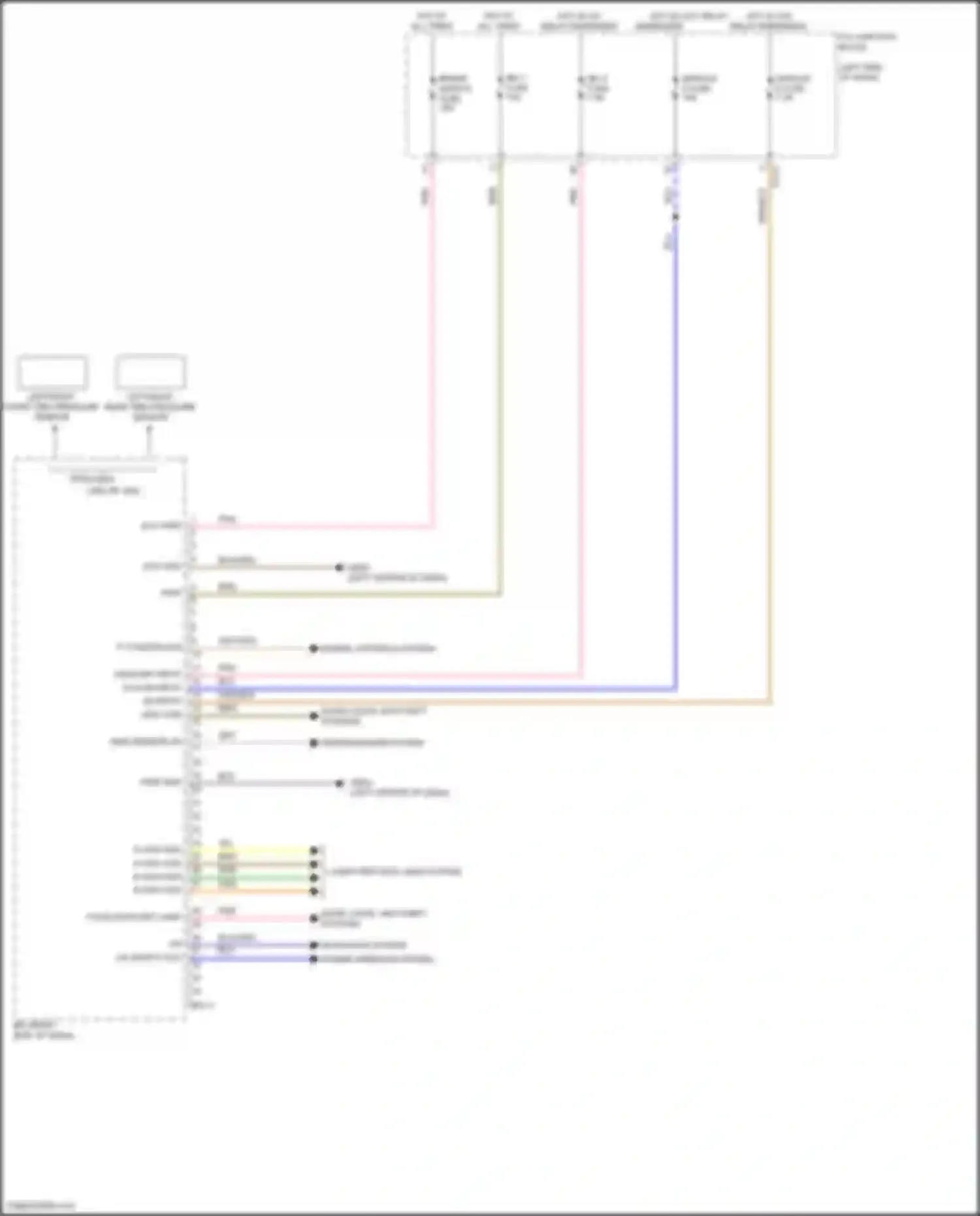 IONIQ 6 Hyundai I (2022-2024): Integrated control unit circuit (1 of 2)